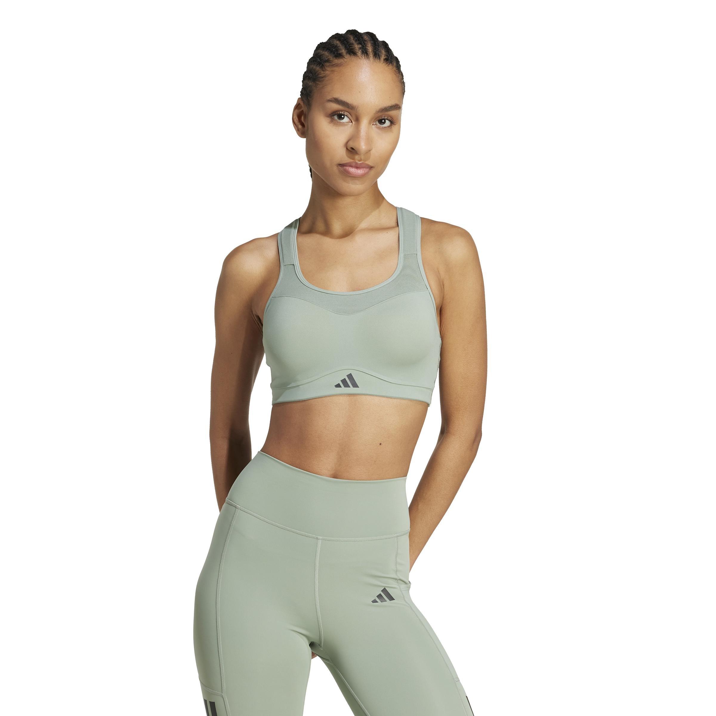TLRD Impact Training High Support Bra, Green, , large image number 9