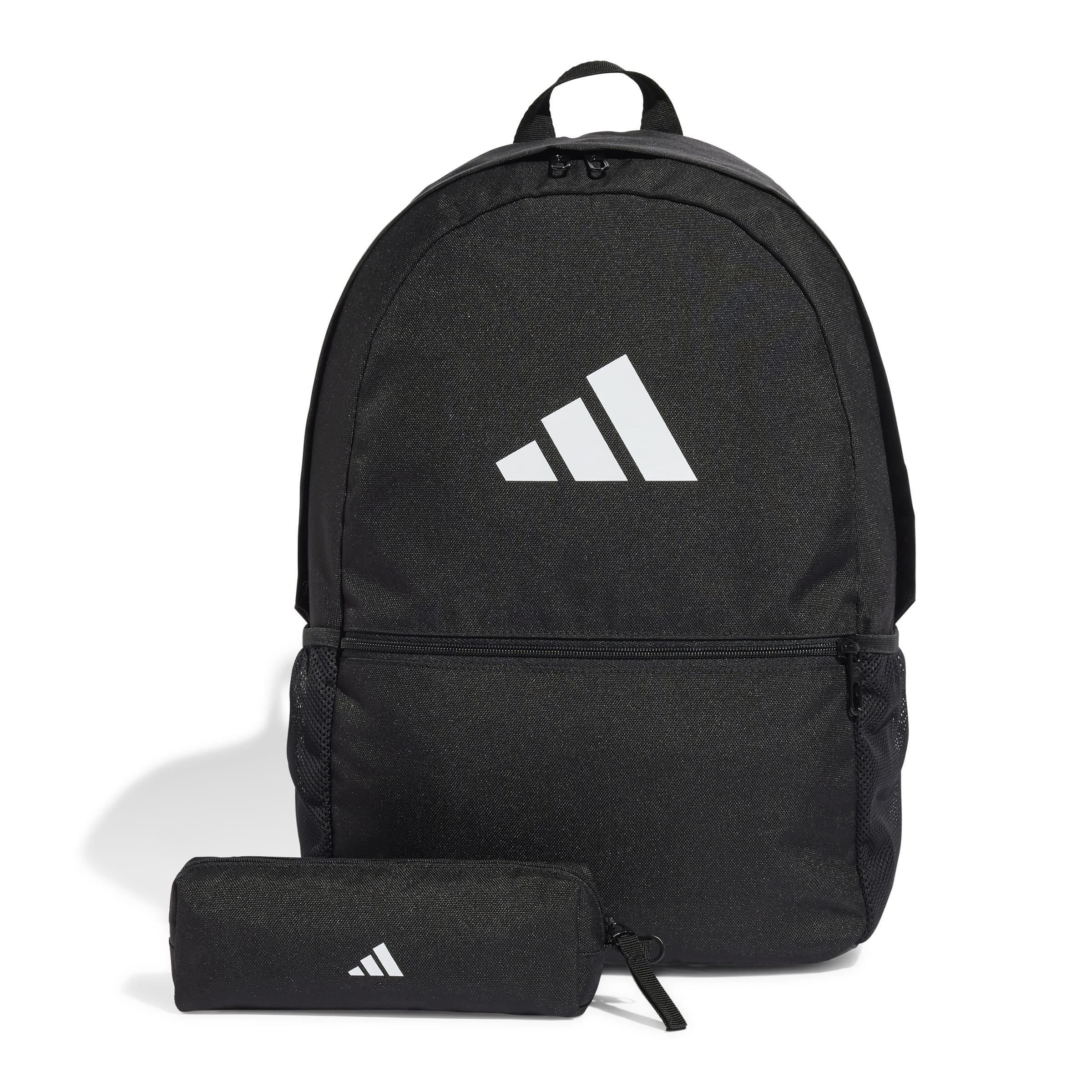 Unisex Backpack With Pencil Case, Black, A701_ONE, large image number 1