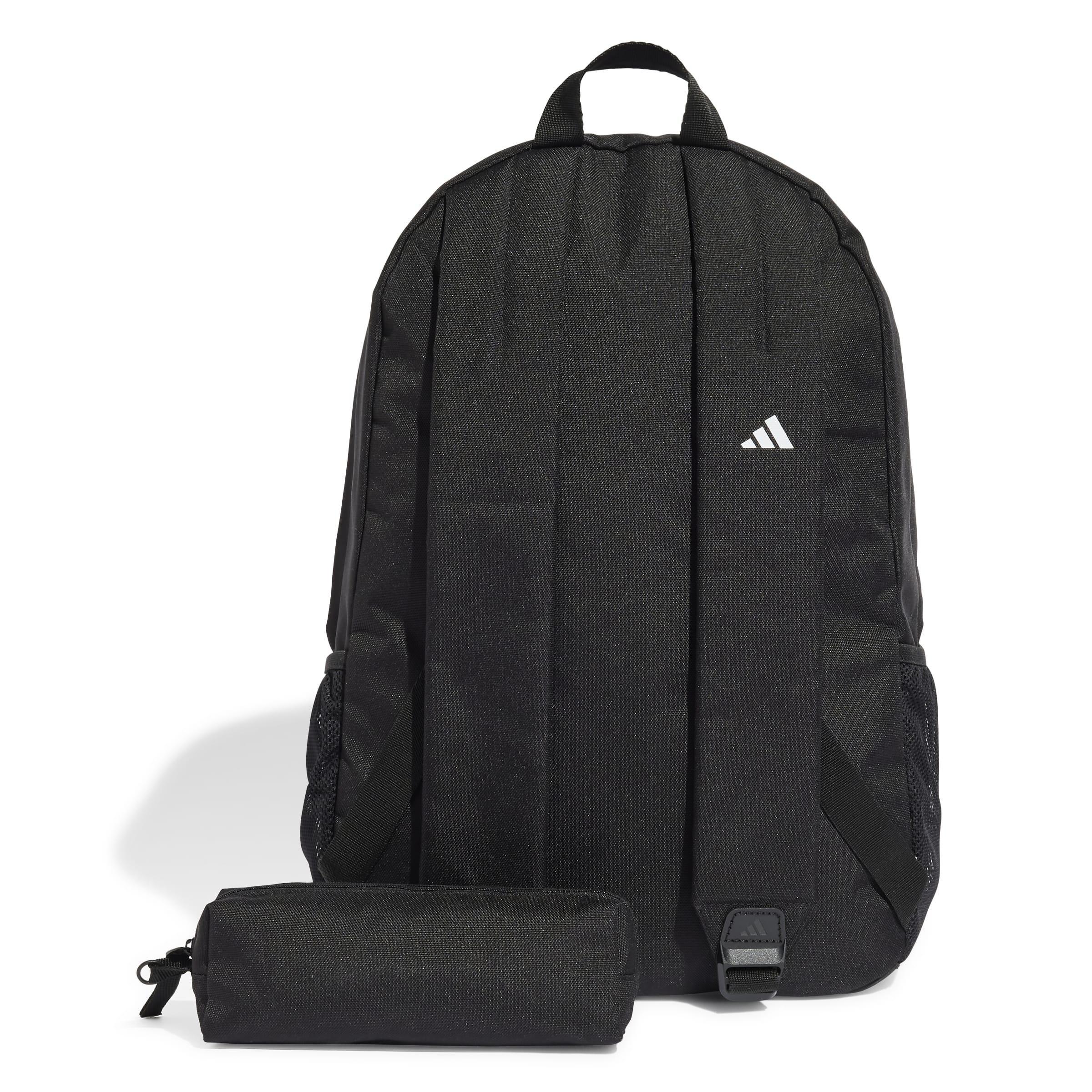 Unisex Backpack With Pencil Case, Black, A701_ONE, large image number 6