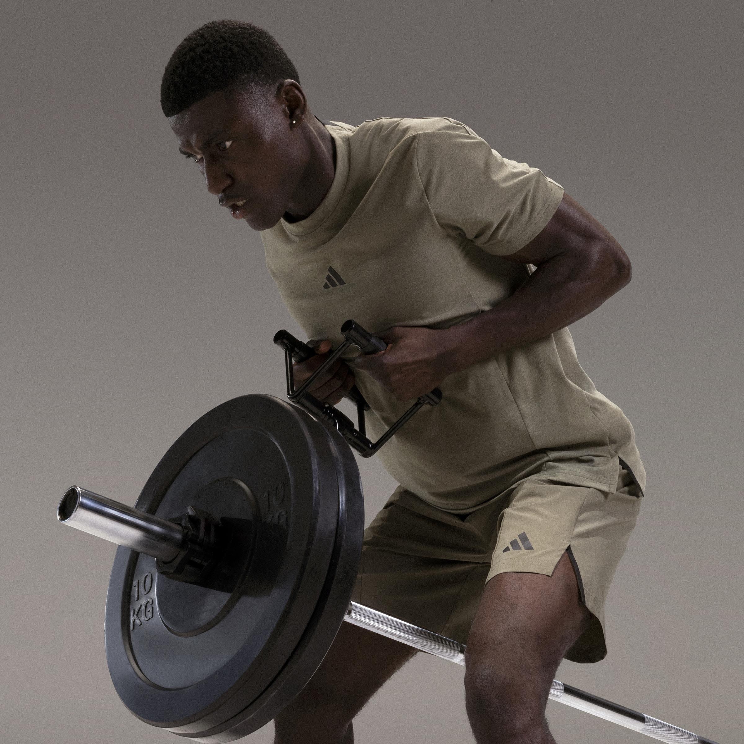 Designed for Training Workout T-Shirt, Green, A701_ONE, large image number 7