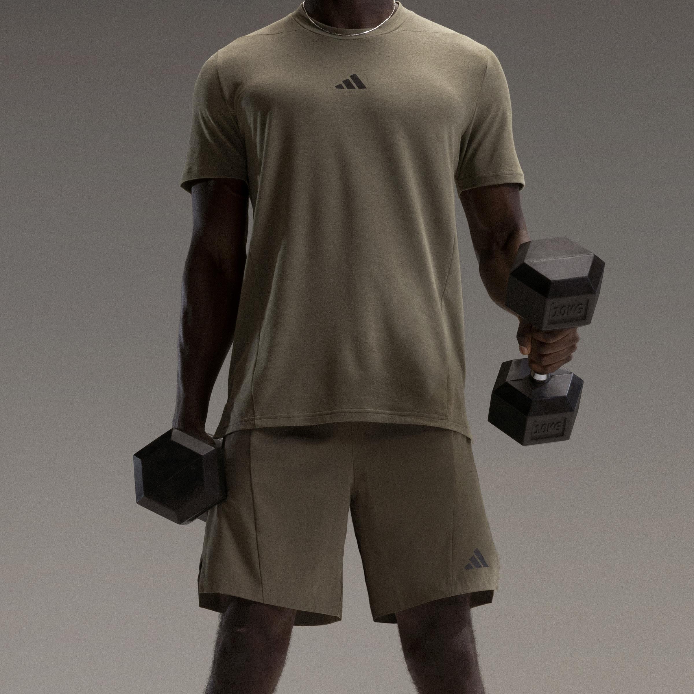 Designed for Training Workout T-Shirt, Green, A701_ONE, large image number 9