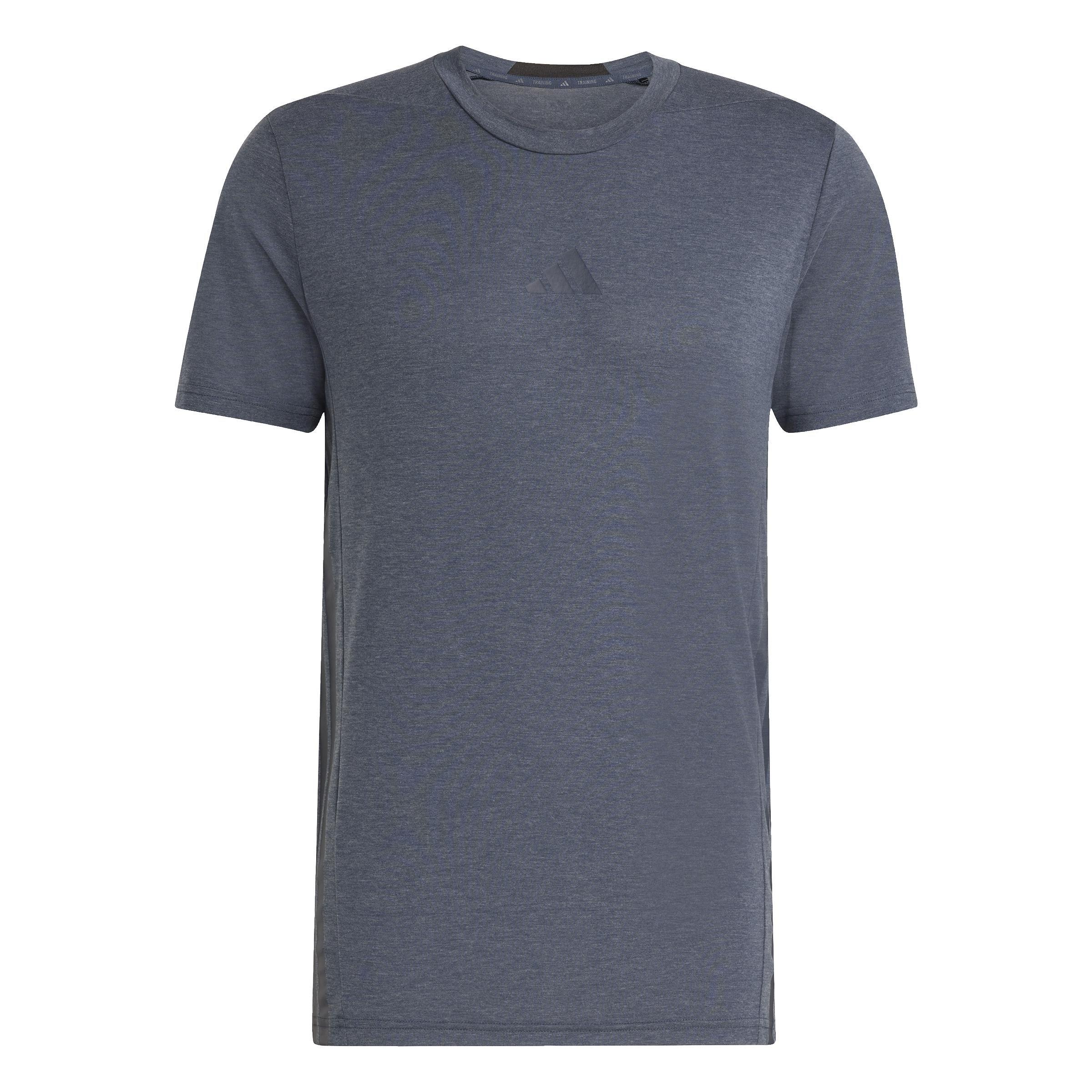 Designed 4 Training 3-Stripes Tee, Blue, A701_ONE, large image number 0