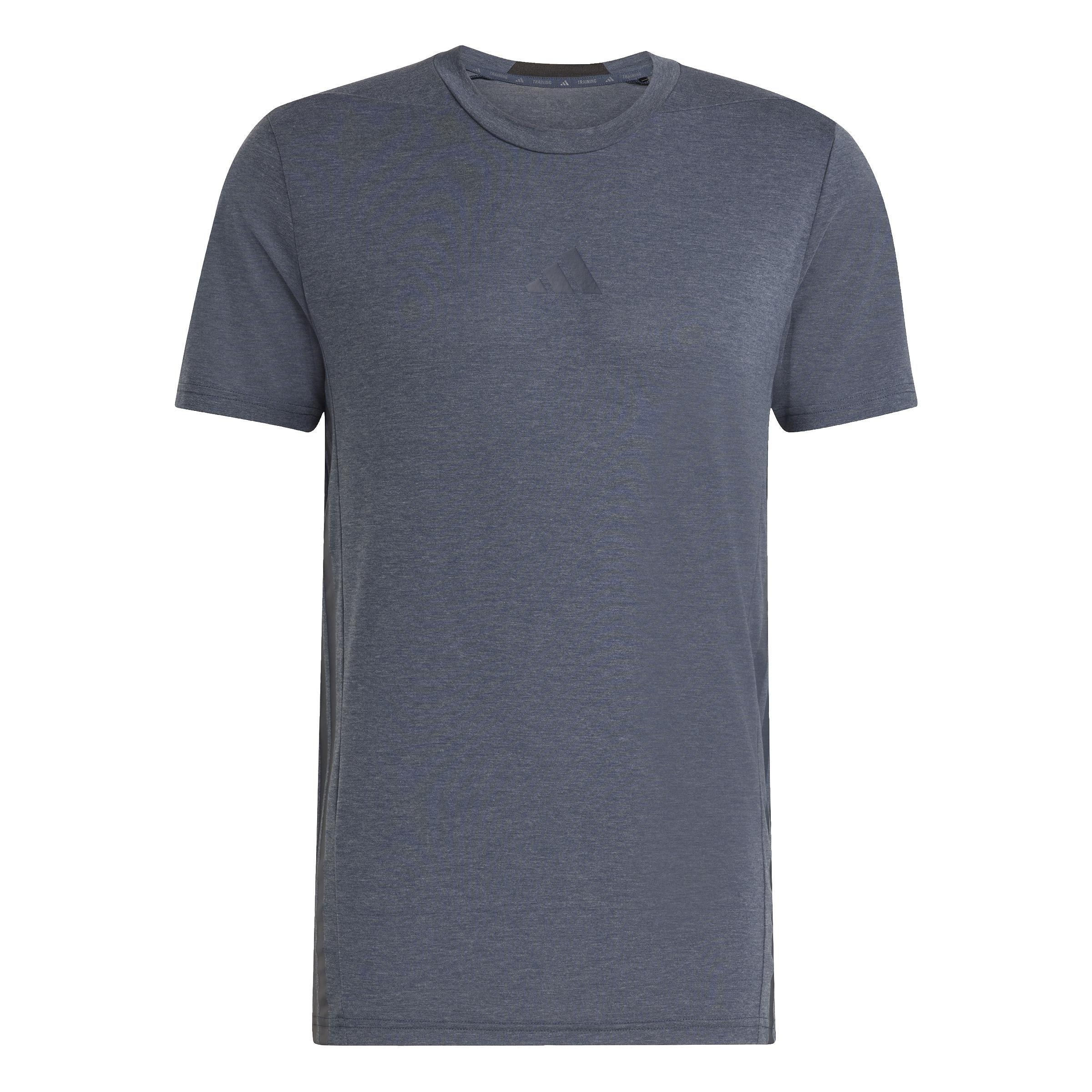 Designed 4 Training 3-Stripes Tee, Blue, A701_ONE, large image number 1