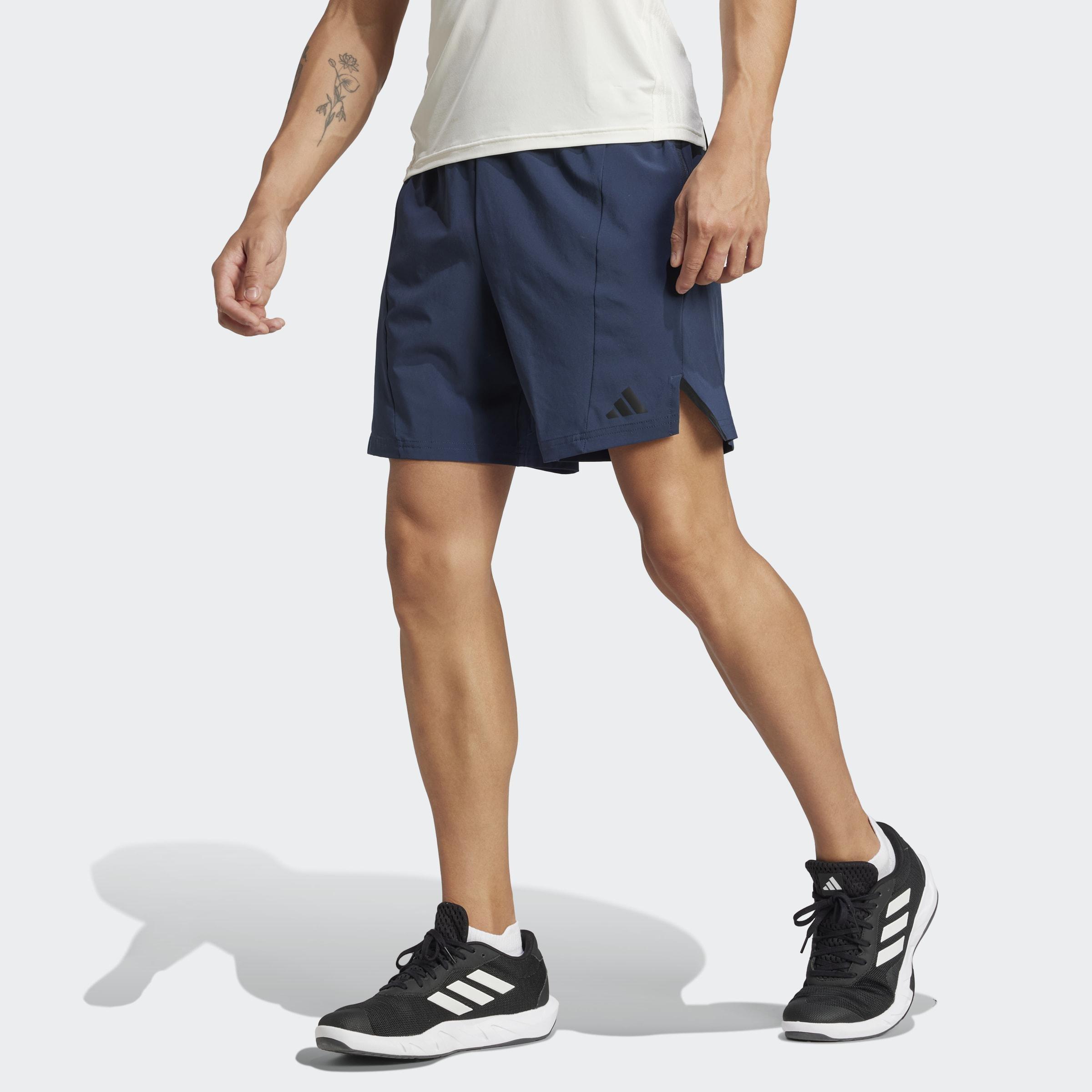 Designed for Training Workout Shorts, Blue, A701_ONE, large image number 5