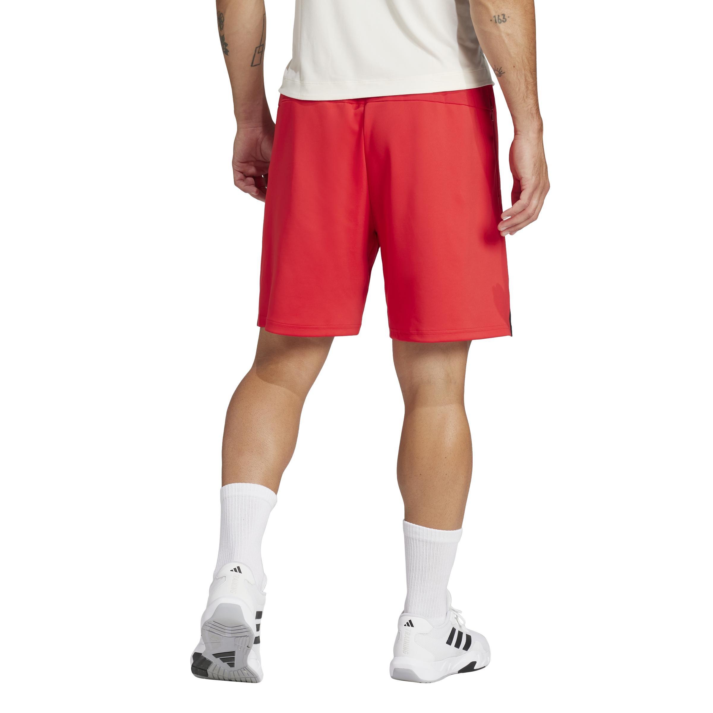 Designed for Training Hybrid Shorts, Red, A701_ONE, large image number 2