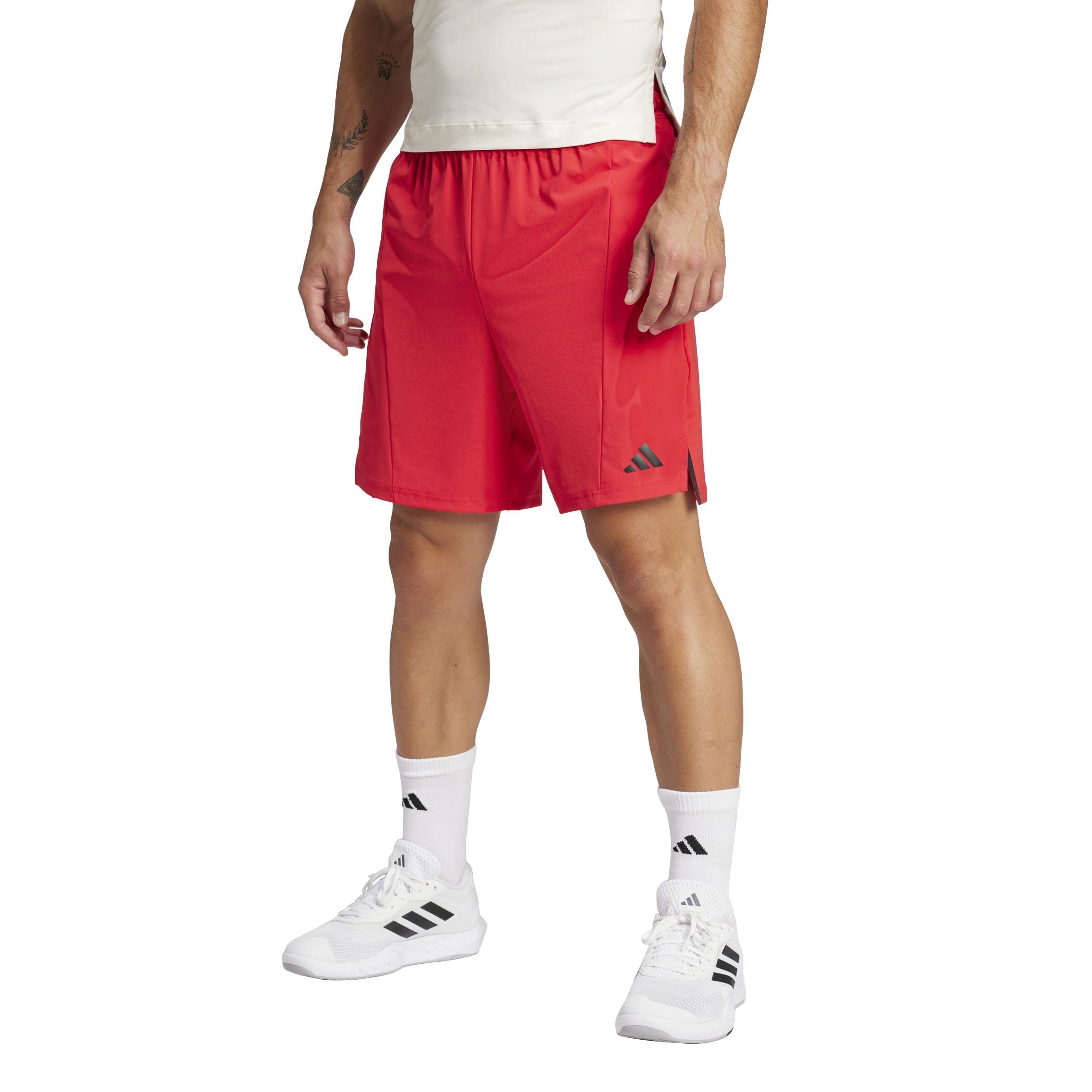 Designed for Training Hybrid Shorts, Red, A701_ONE, large image number 6