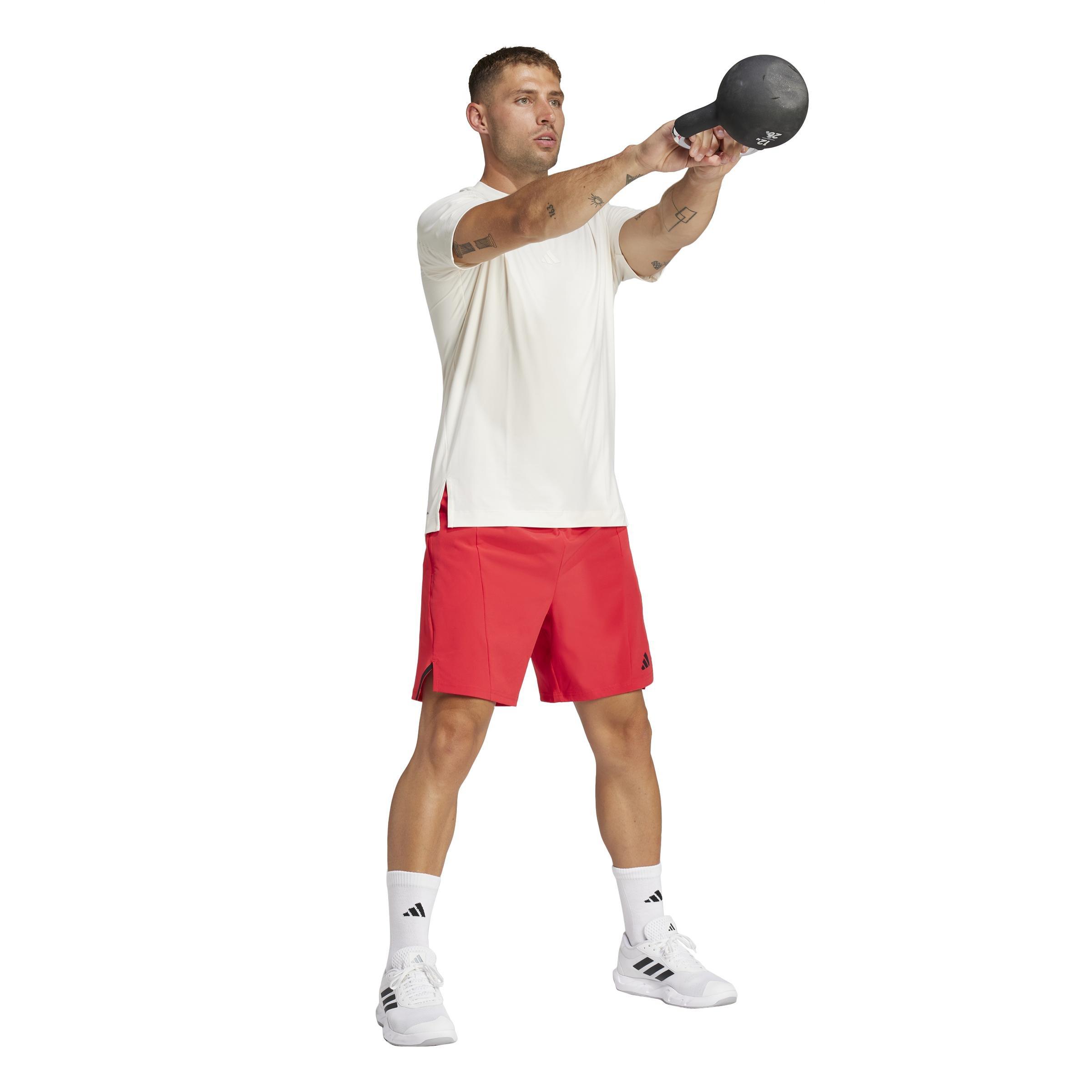 Designed for Training Hybrid Shorts, Red, A701_ONE, large image number 7