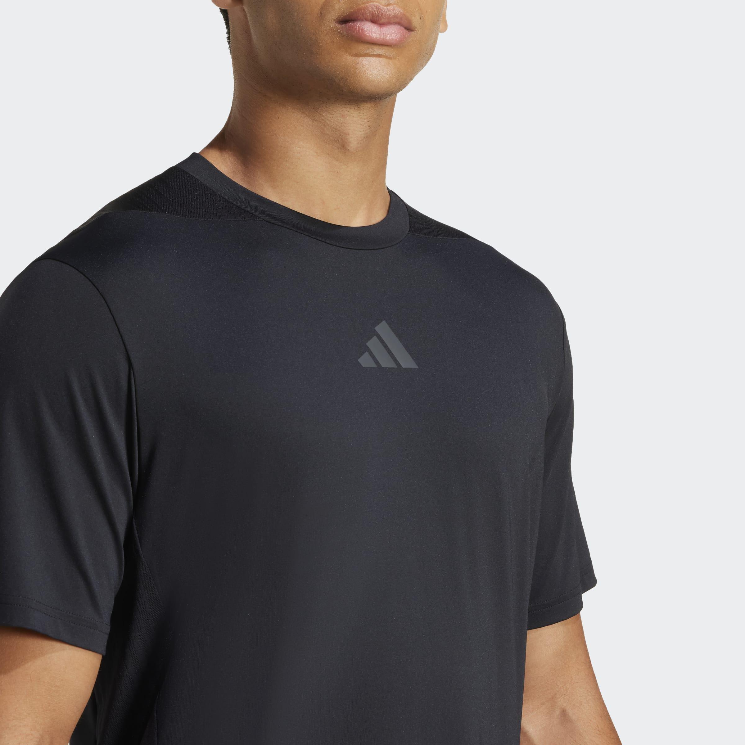 Designed-For-Training Intensity T-Shirt, Black, A701_ONE, large image number 3