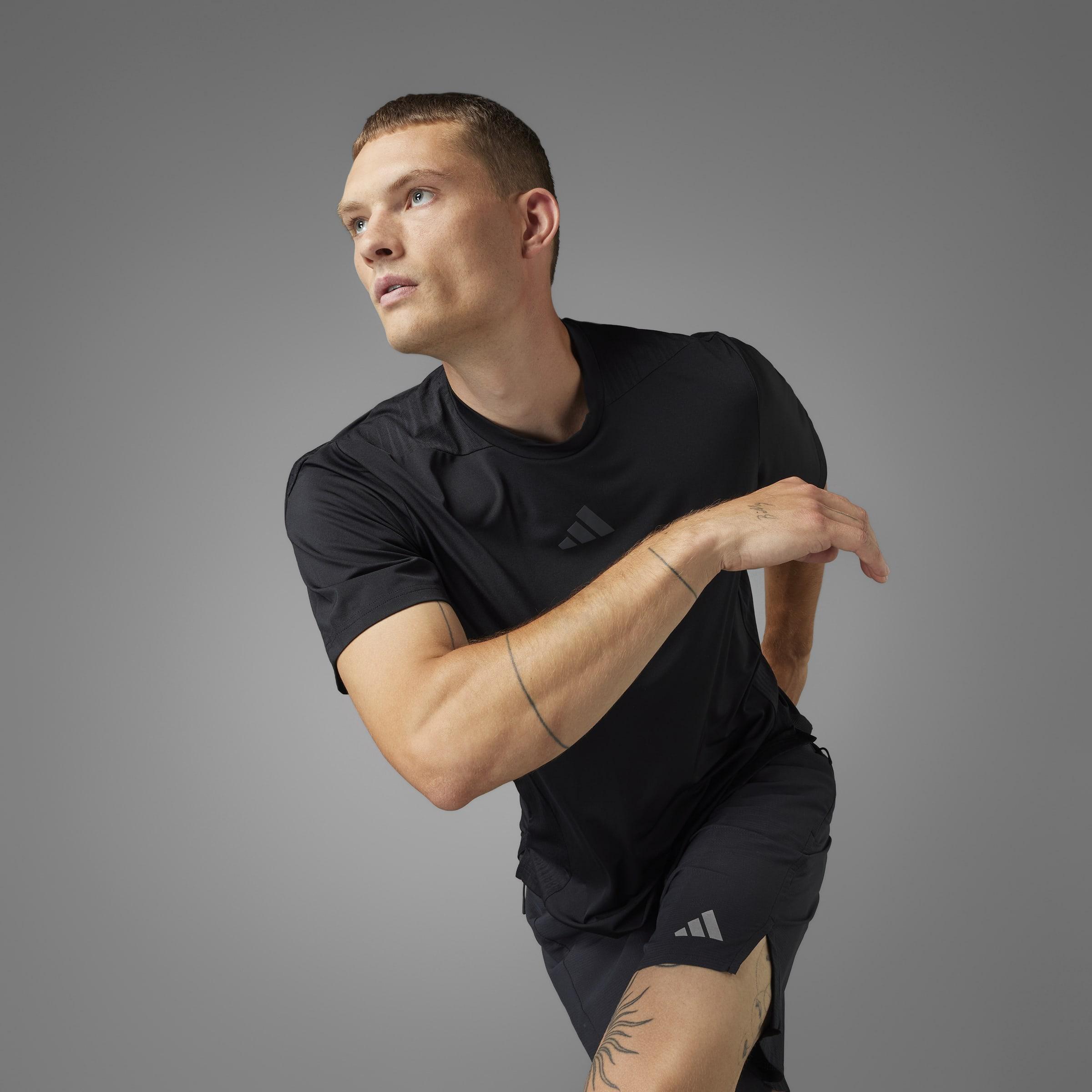 Designed-For-Training Intensity T-Shirt, Black, A701_ONE, large image number 5