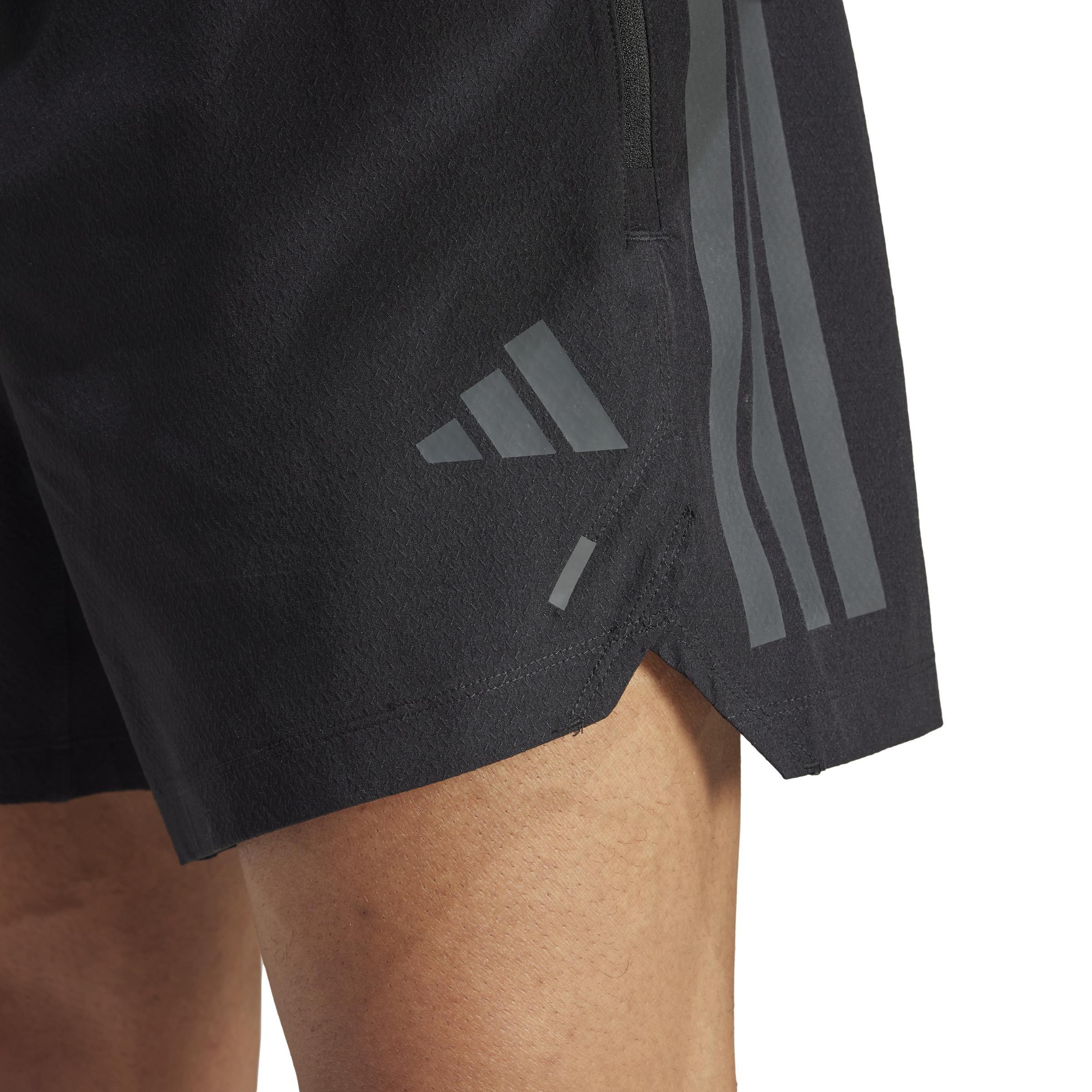 Power 3-Stripes Shorts, Black, A701_ONE, large image number 3