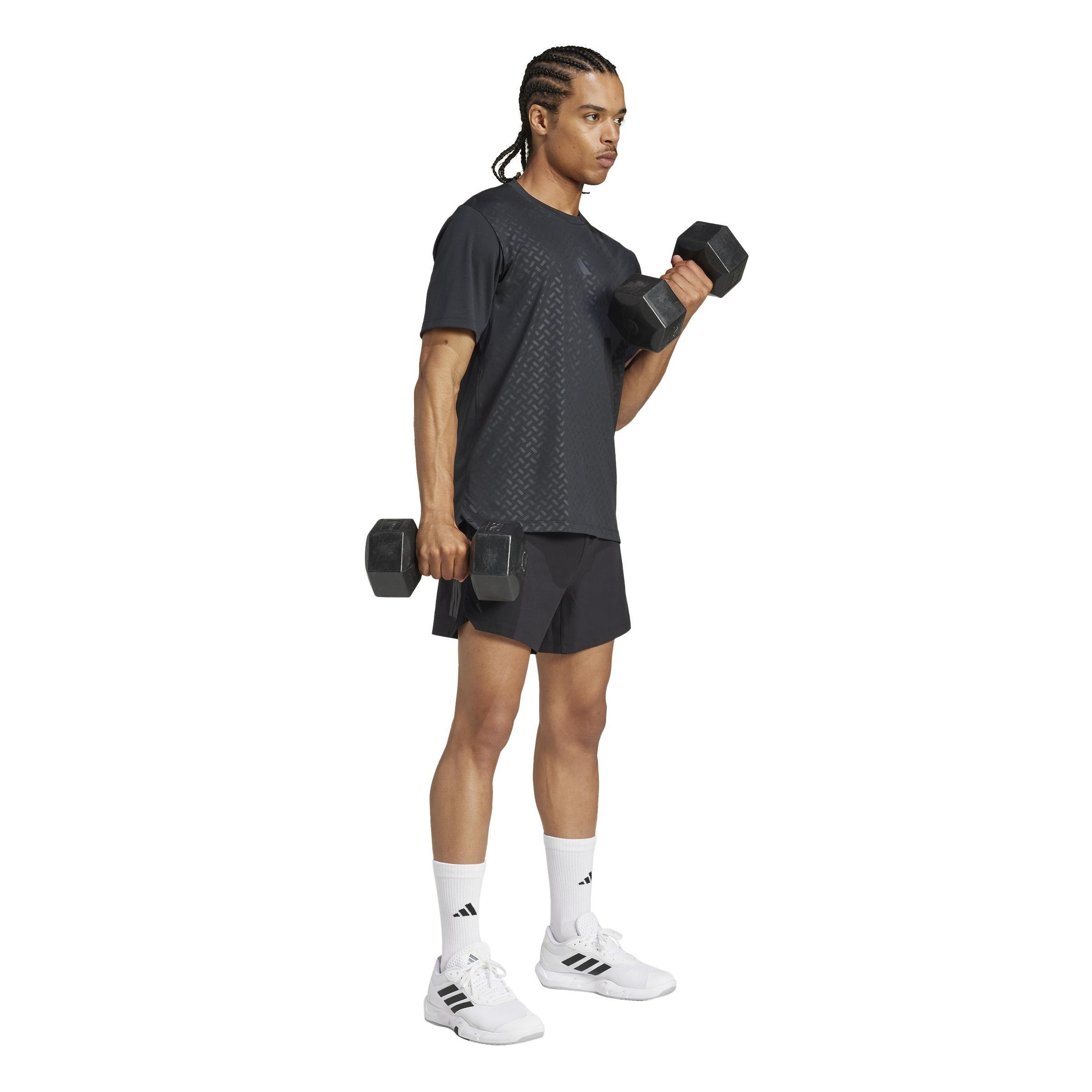 Power 3-Stripes Shorts, Black, A701_ONE, large image number 4