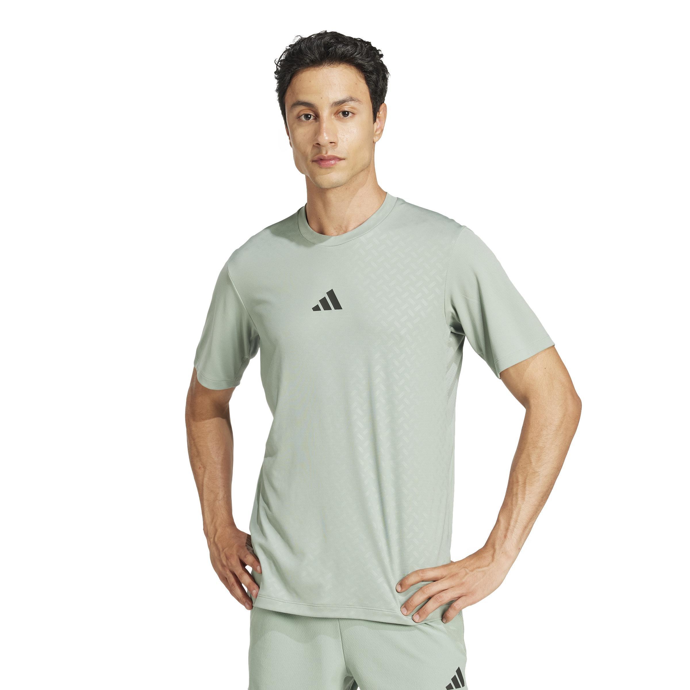 Power 3-Stripes T-Shirt, Green, , large image number 6