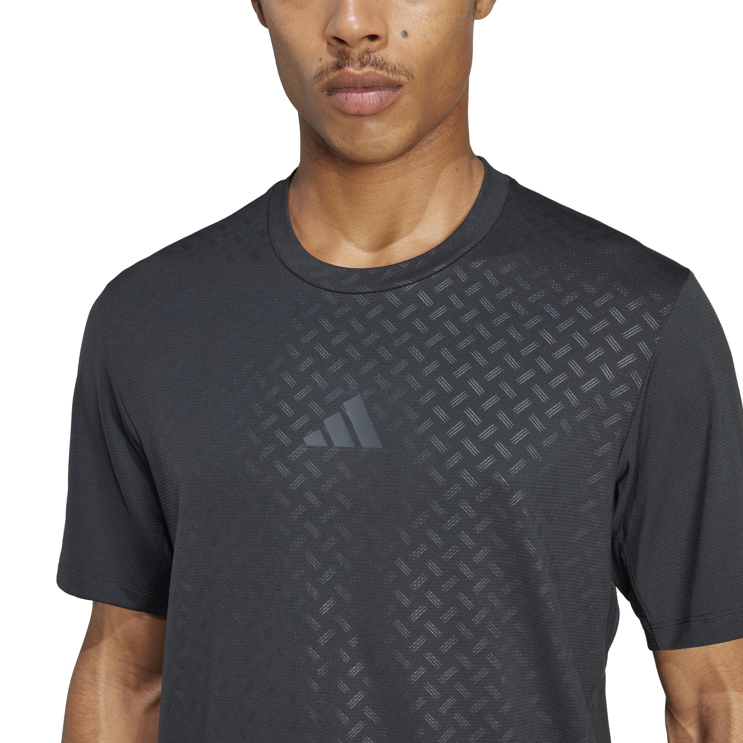 Power 3-Stripes T-Shirt, Black, A701_ONE, large image number 2