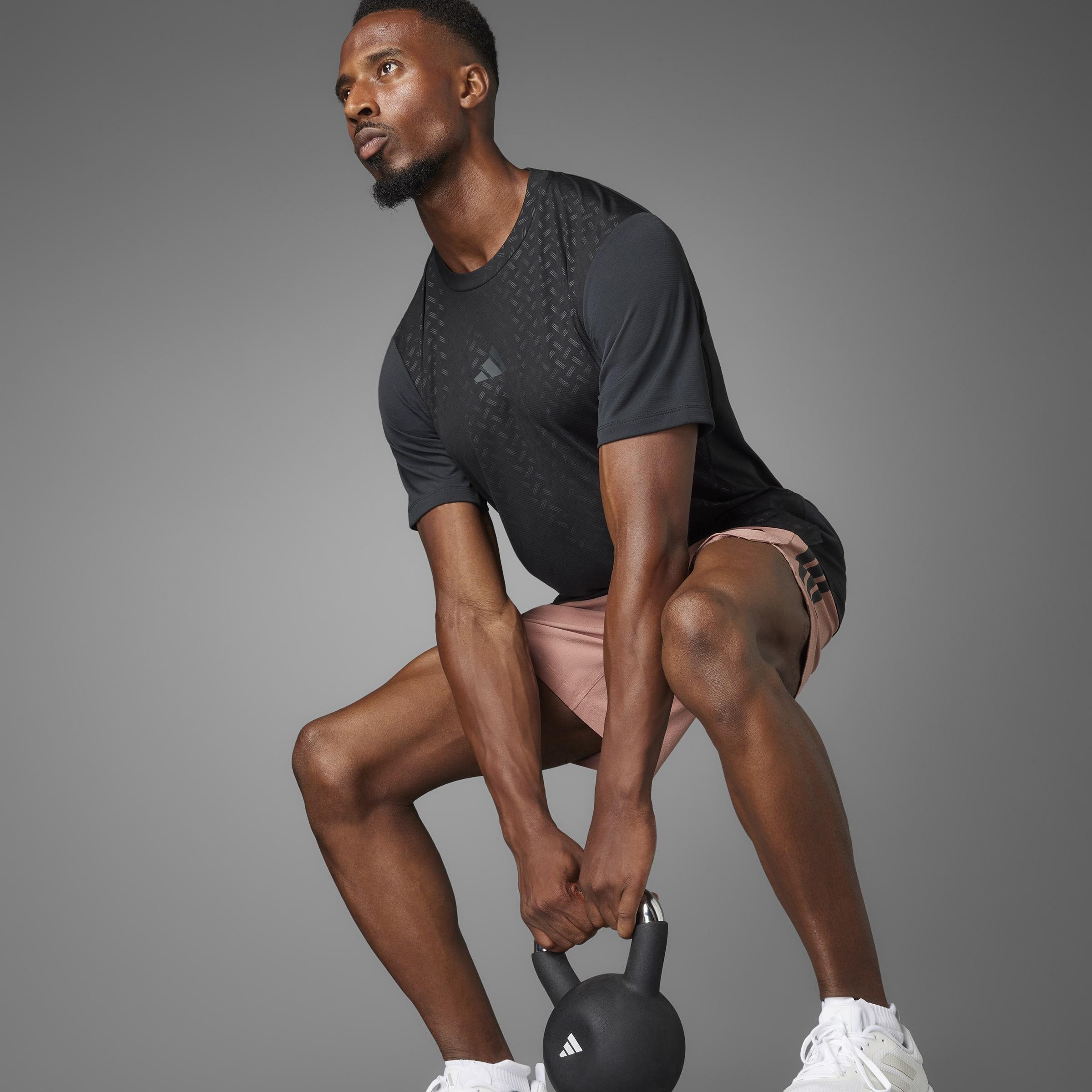 Power 3-Stripes T-Shirt, Black, A701_ONE, large image number 8