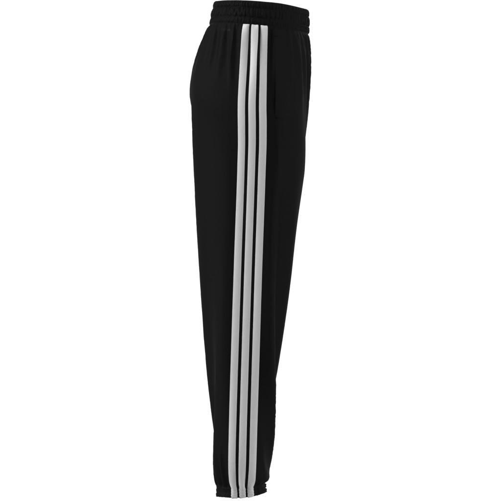 Train Essentials 3-Stripes Woven Joggers, Black, , large image number 5