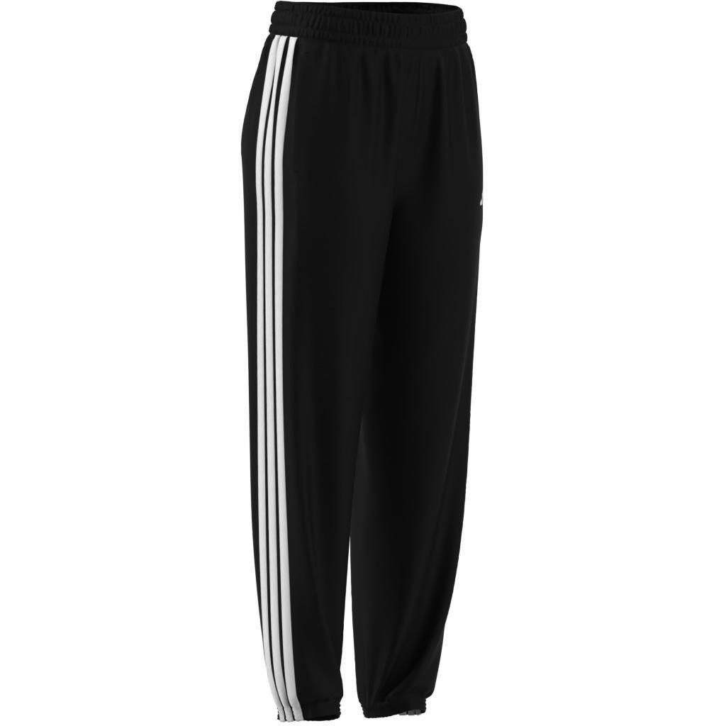 Train Essentials 3-Stripes Woven Joggers, Black, , large image number 7