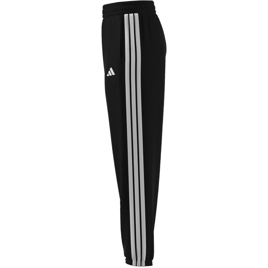 Train Essentials 3-Stripes Woven Joggers, Black, A701_ONE, large image number 8