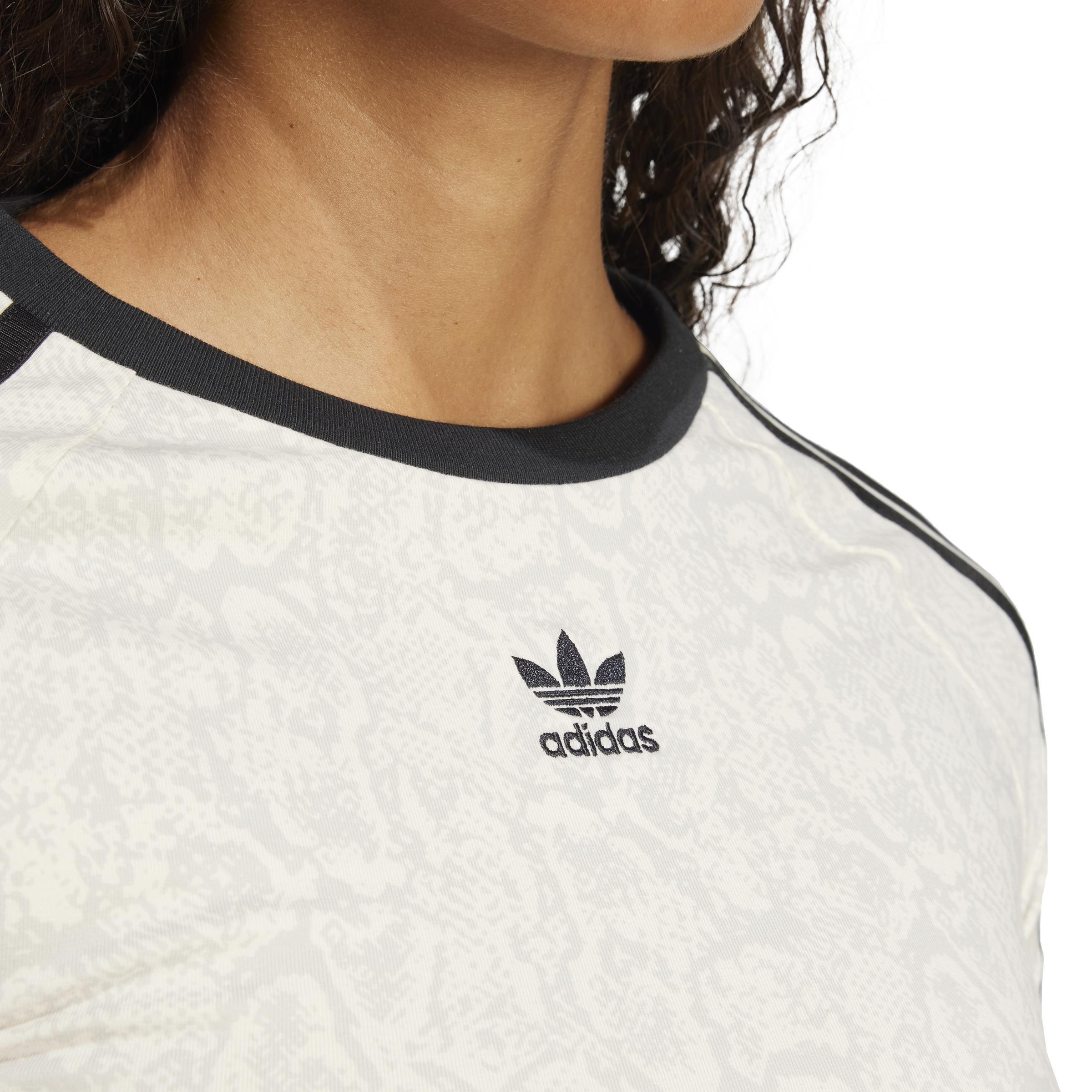 Snakeskin 3-Stripes Baby T-Shirt, White, , large image number 3