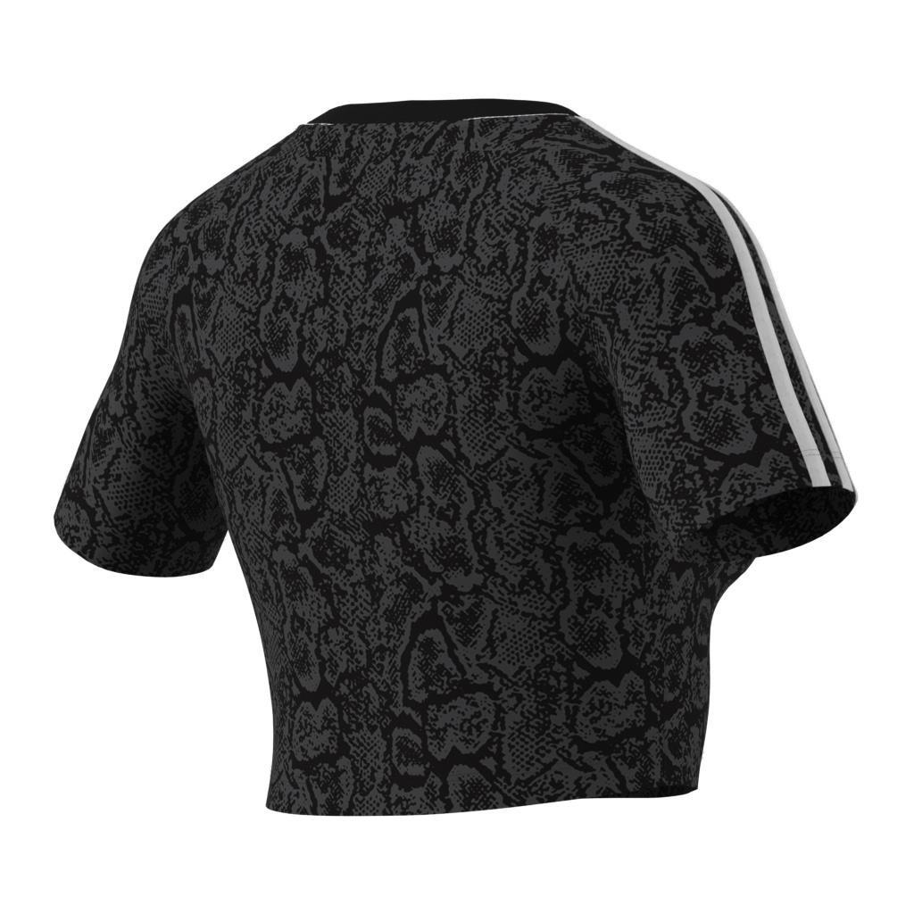Snakeskin 3-Stripes Baby T-Shirt, Black, , large image number 14