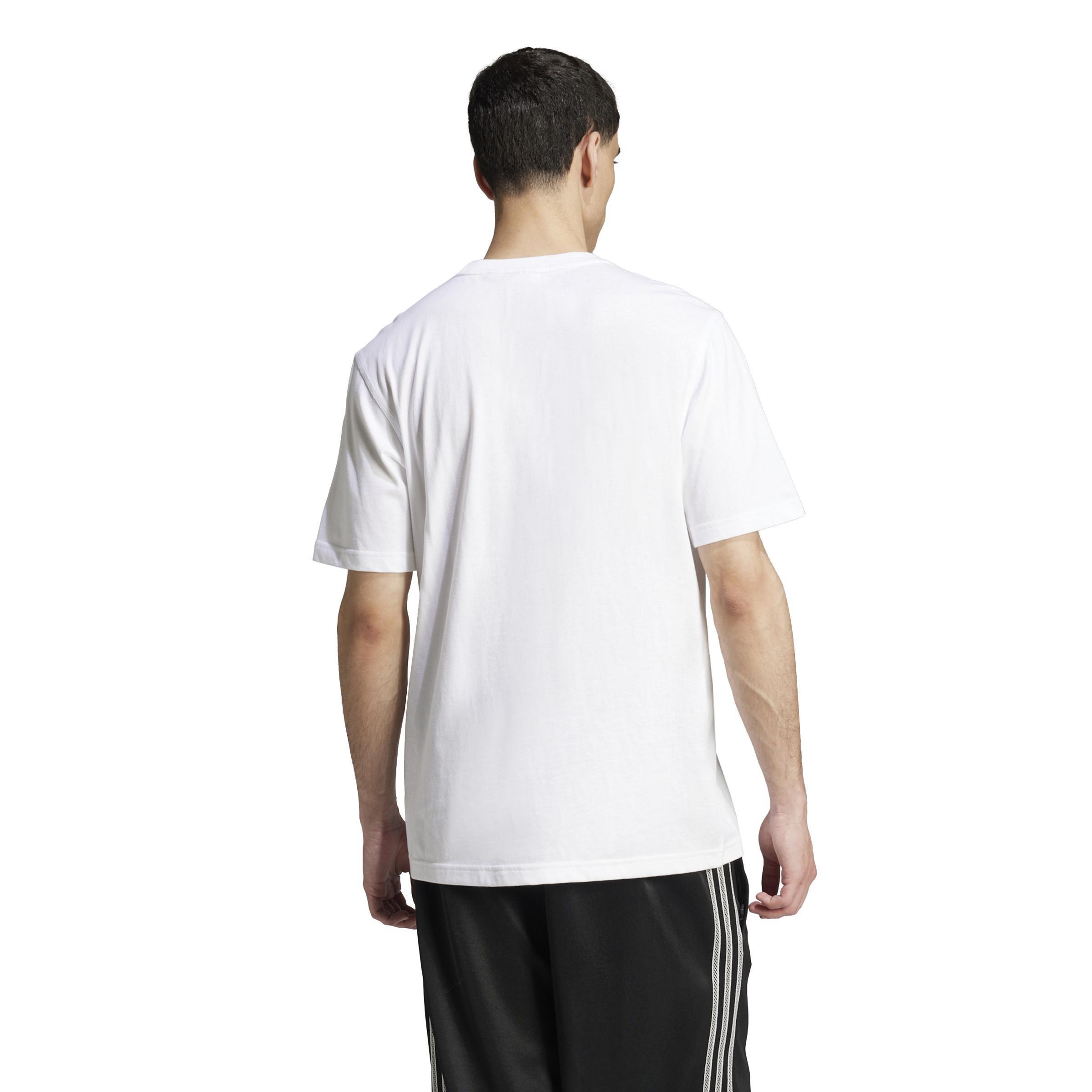 Trefoil Essentials Tee, White, A701_ONE, large image number 1
