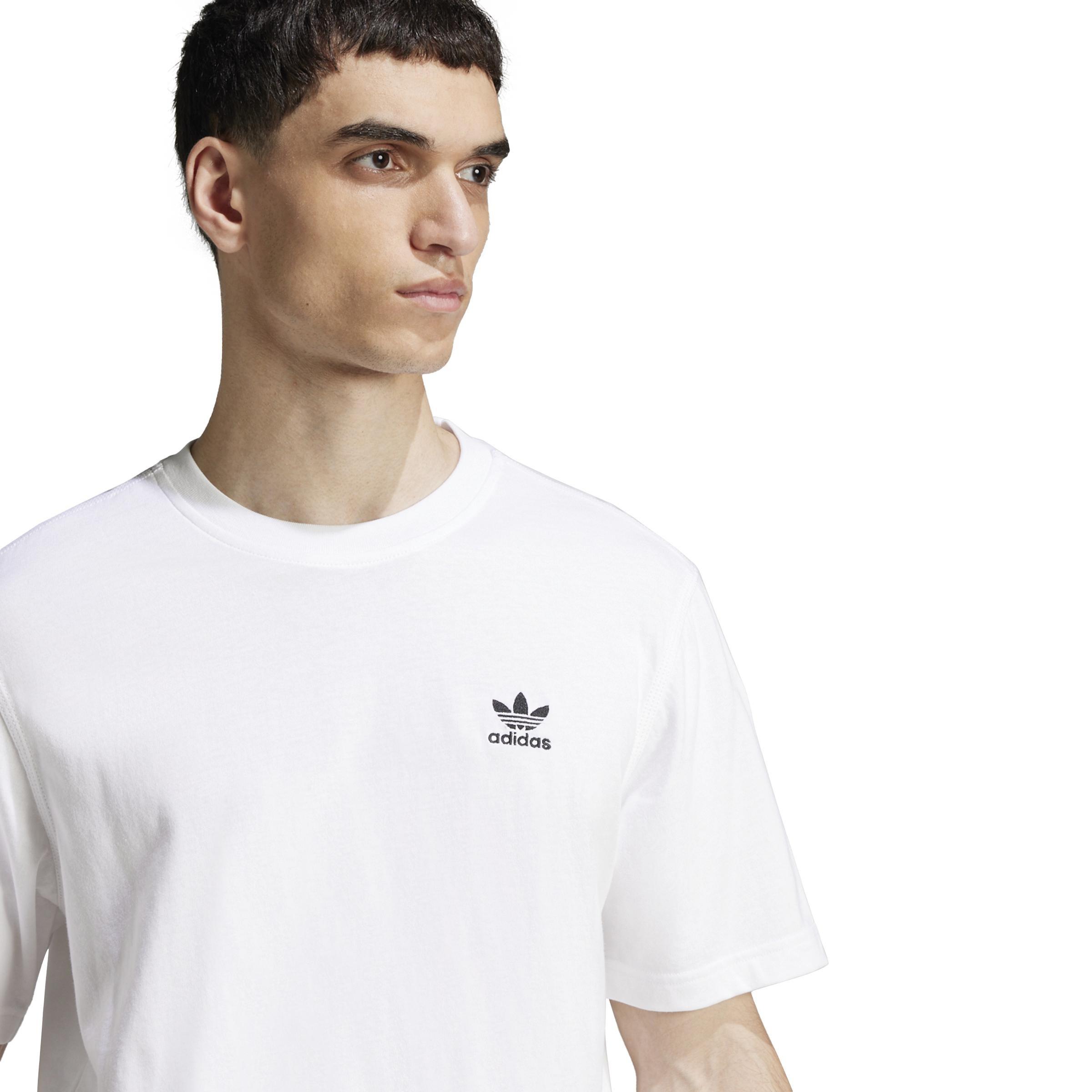 Trefoil Essentials Tee, White, A701_ONE, large image number 3