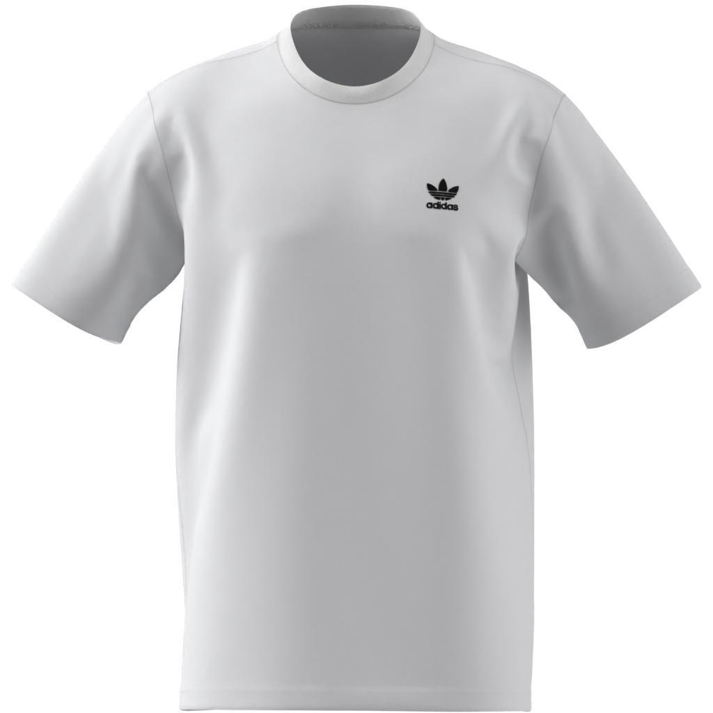 Trefoil Essentials Tee, White, A701_ONE, large image number 4
