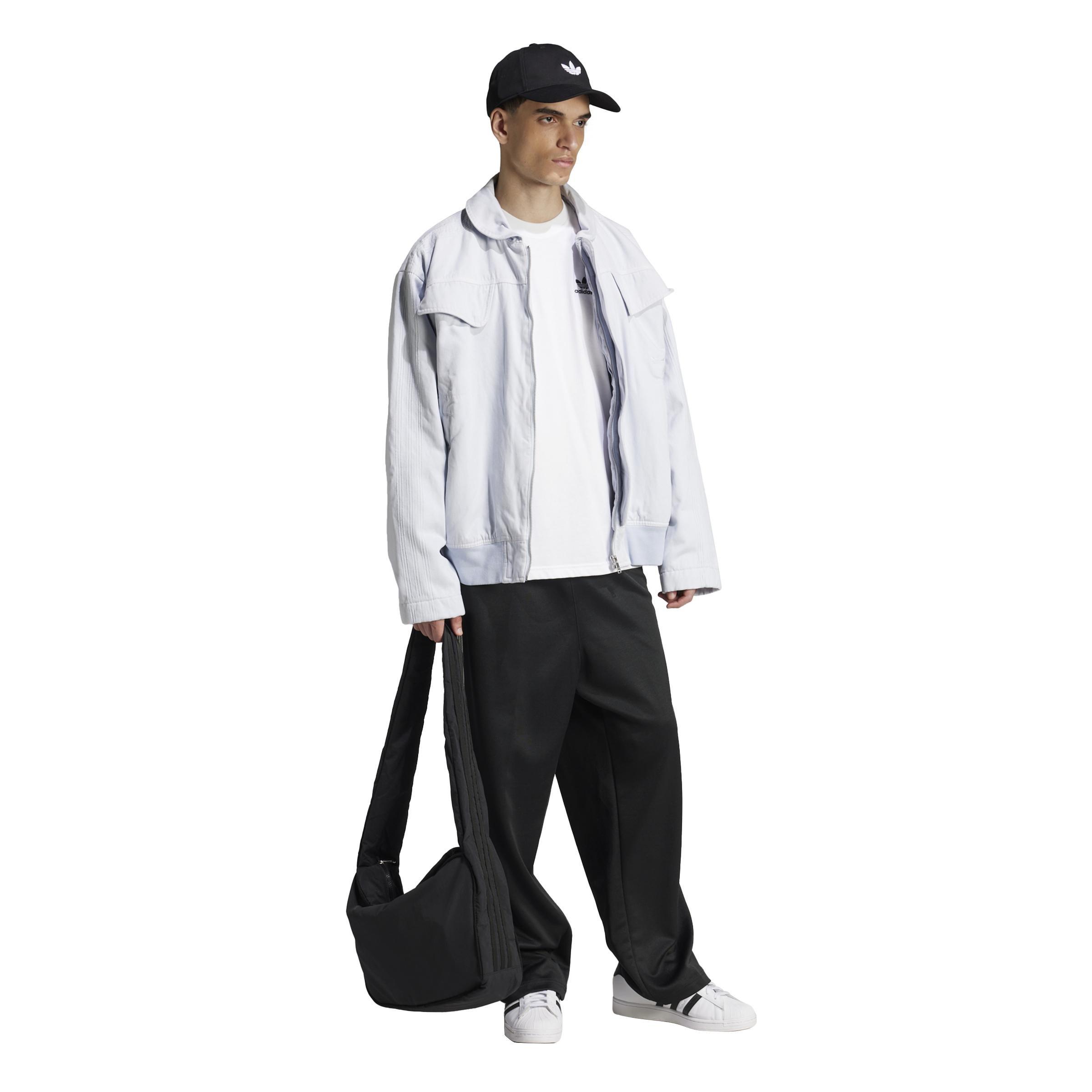 Trefoil Essentials Tee, White, A701_ONE, large image number 5