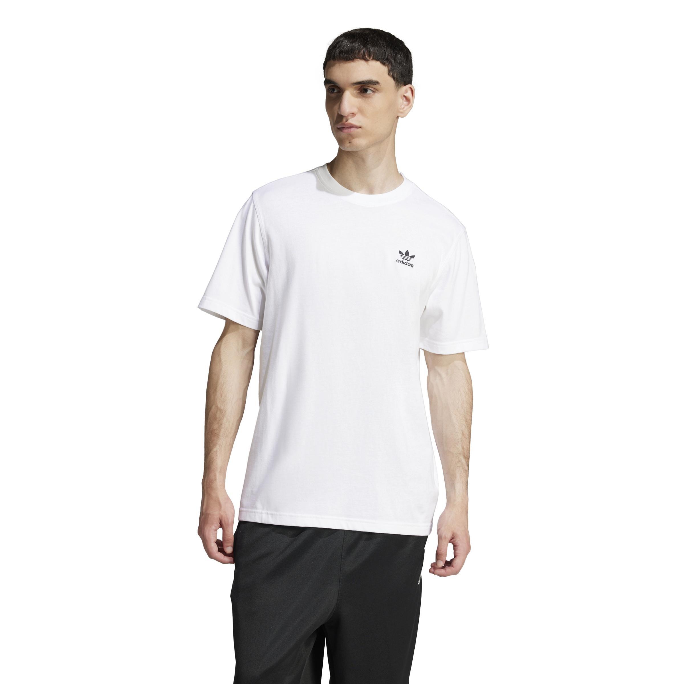 Trefoil Essentials Tee, White, A701_ONE, large image number 6