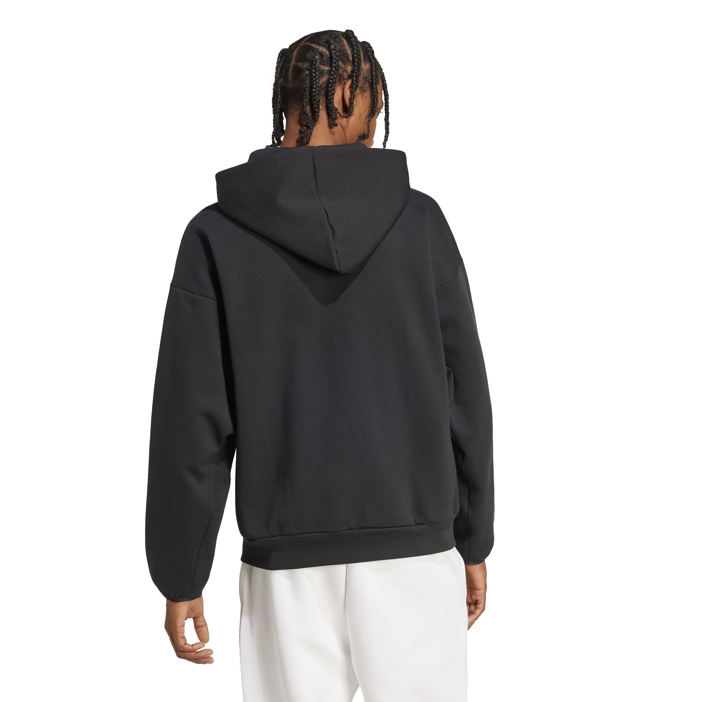 Future Icons Small Logo Full-Zip Hoodie, Black, , large image number 2
