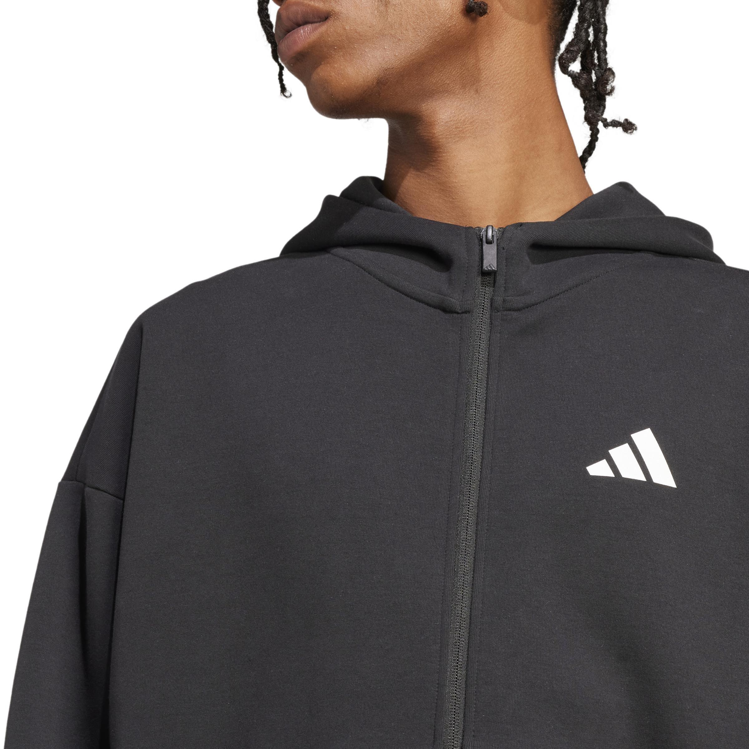 Future Icons Small Logo Full-Zip Hoodie, Black, , large image number 3