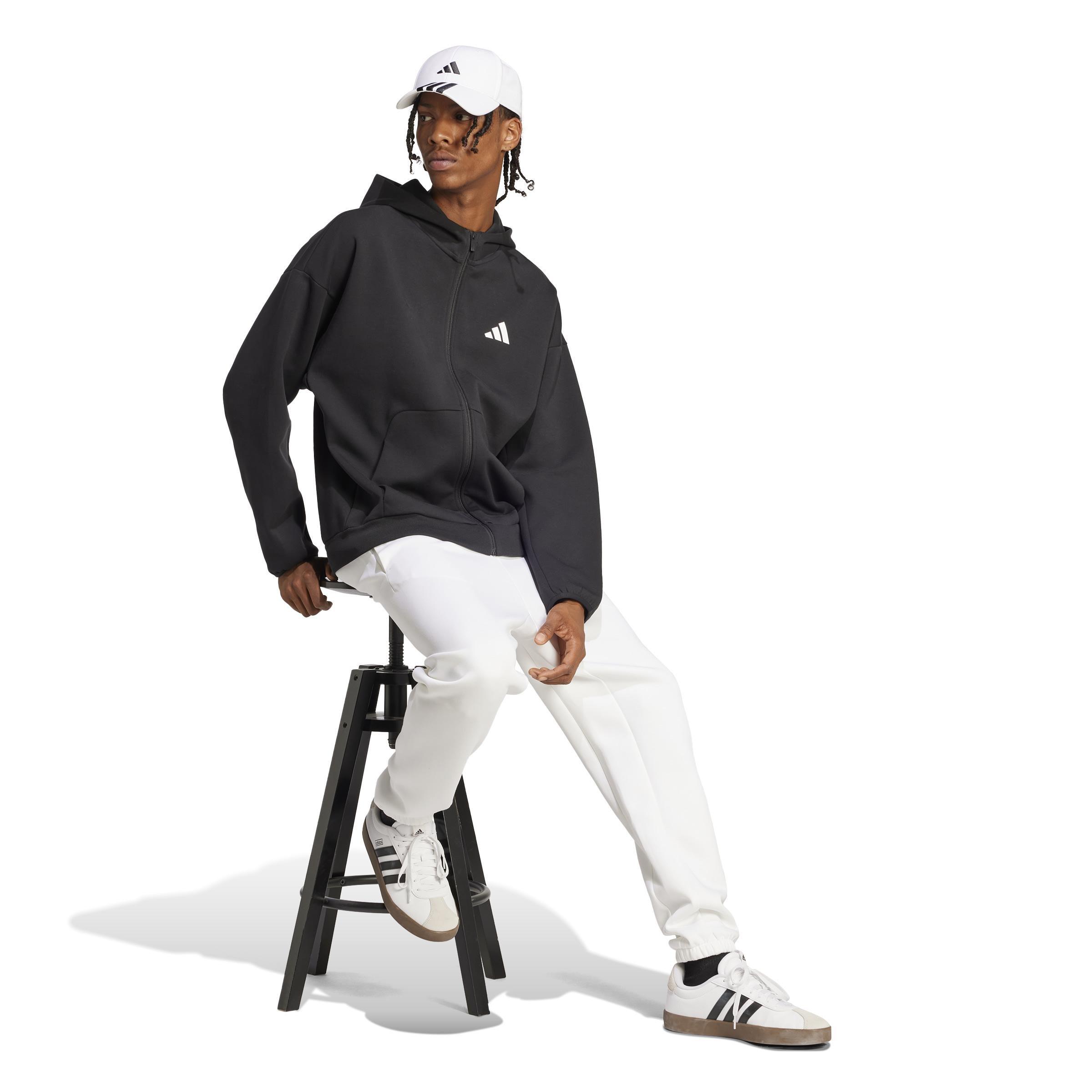 Future Icons Small Logo Full-Zip Hoodie, Black, , large image number 13