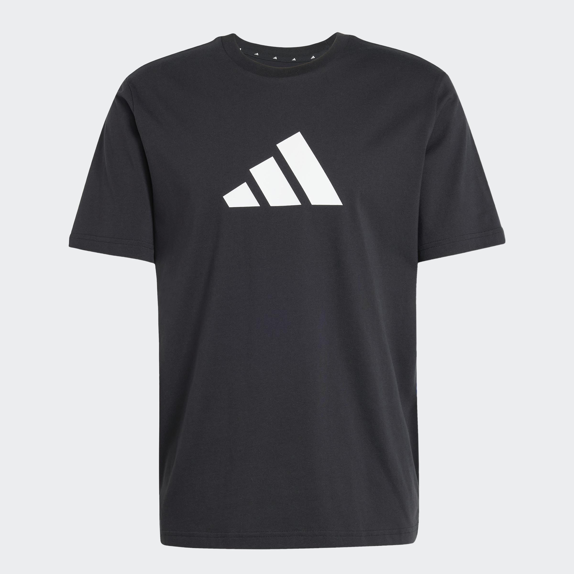 Future Icons 3 Bar Logo T-Shirt, Black, A701_ONE, large image number 5