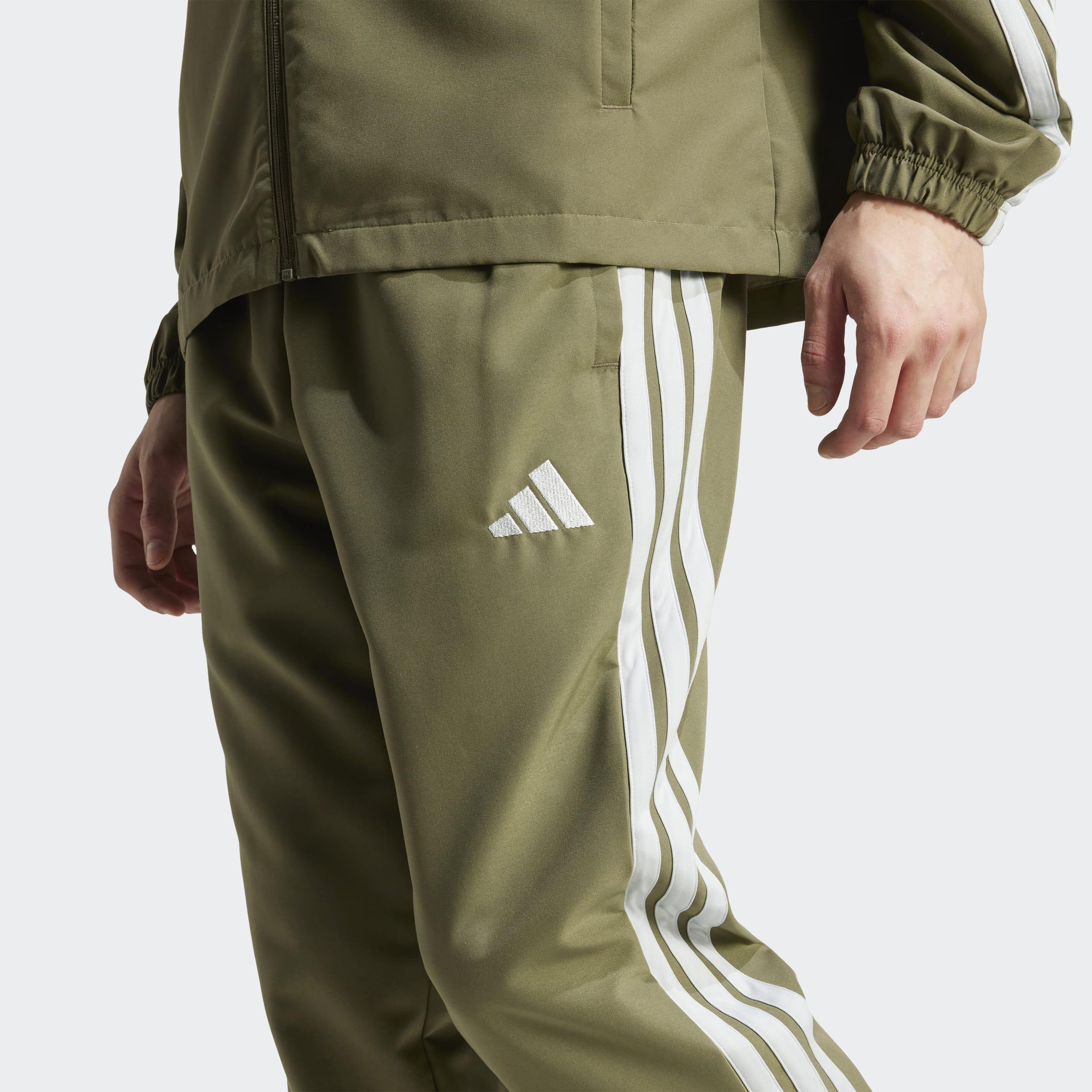 3-Stripes Woven Tracksuits, Green, A701_ONE, large image number 2