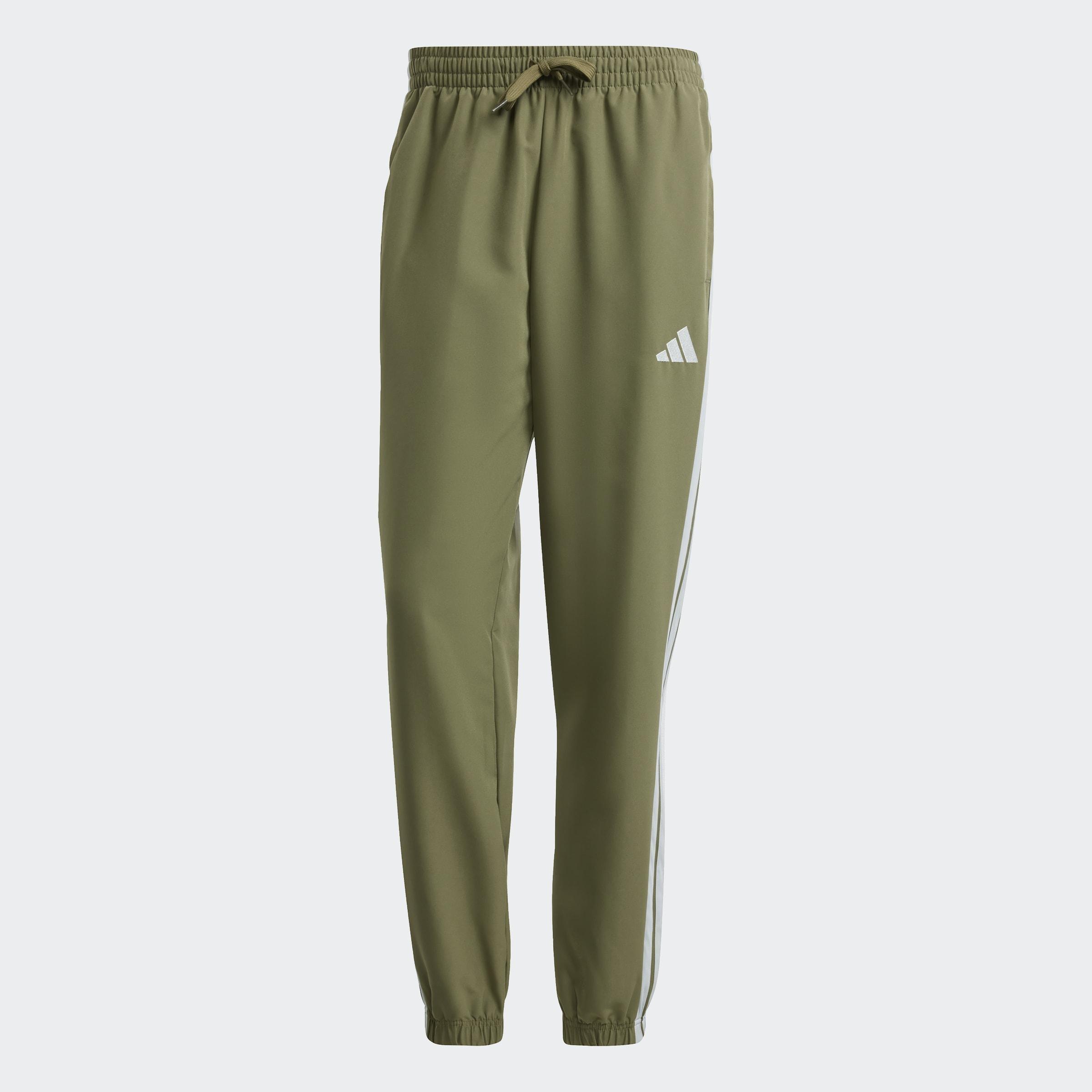 3-Stripes Woven Tracksuits, Green, A701_ONE, large image number 4