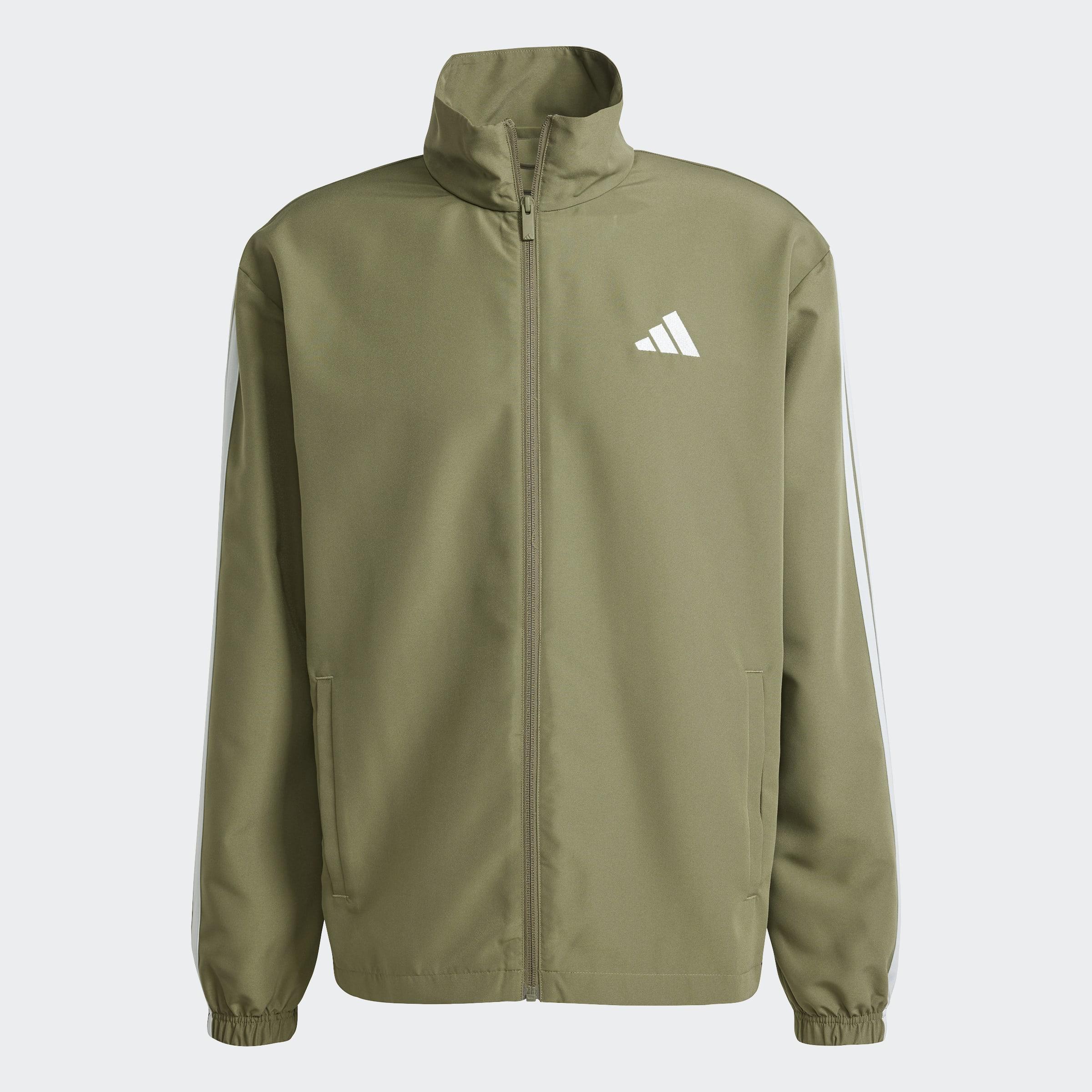 3-Stripes Woven Tracksuits, Green, A701_ONE, large image number 6