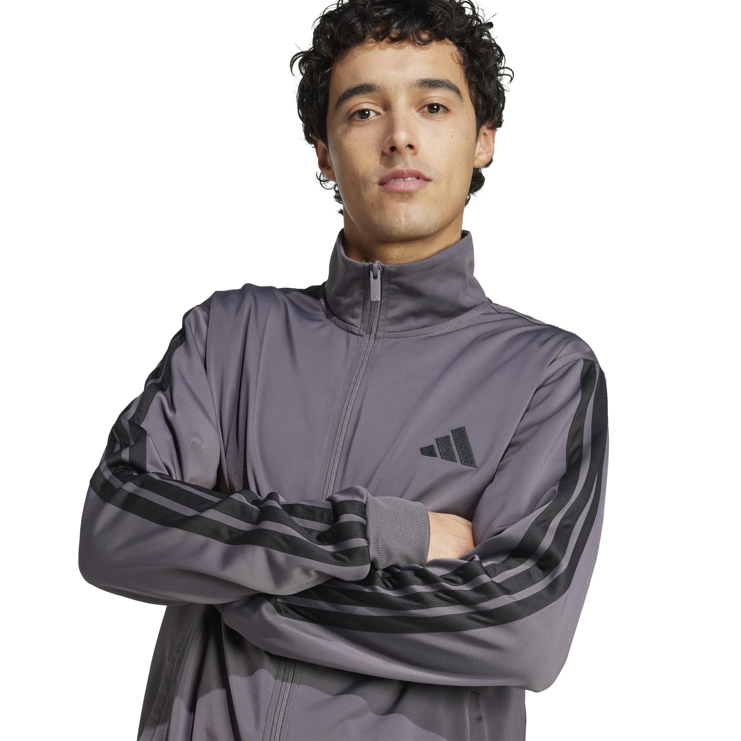 Sportswear Basic 3-Stripes Tricot Track Suit, Grey, A701_ONE, large image number 2