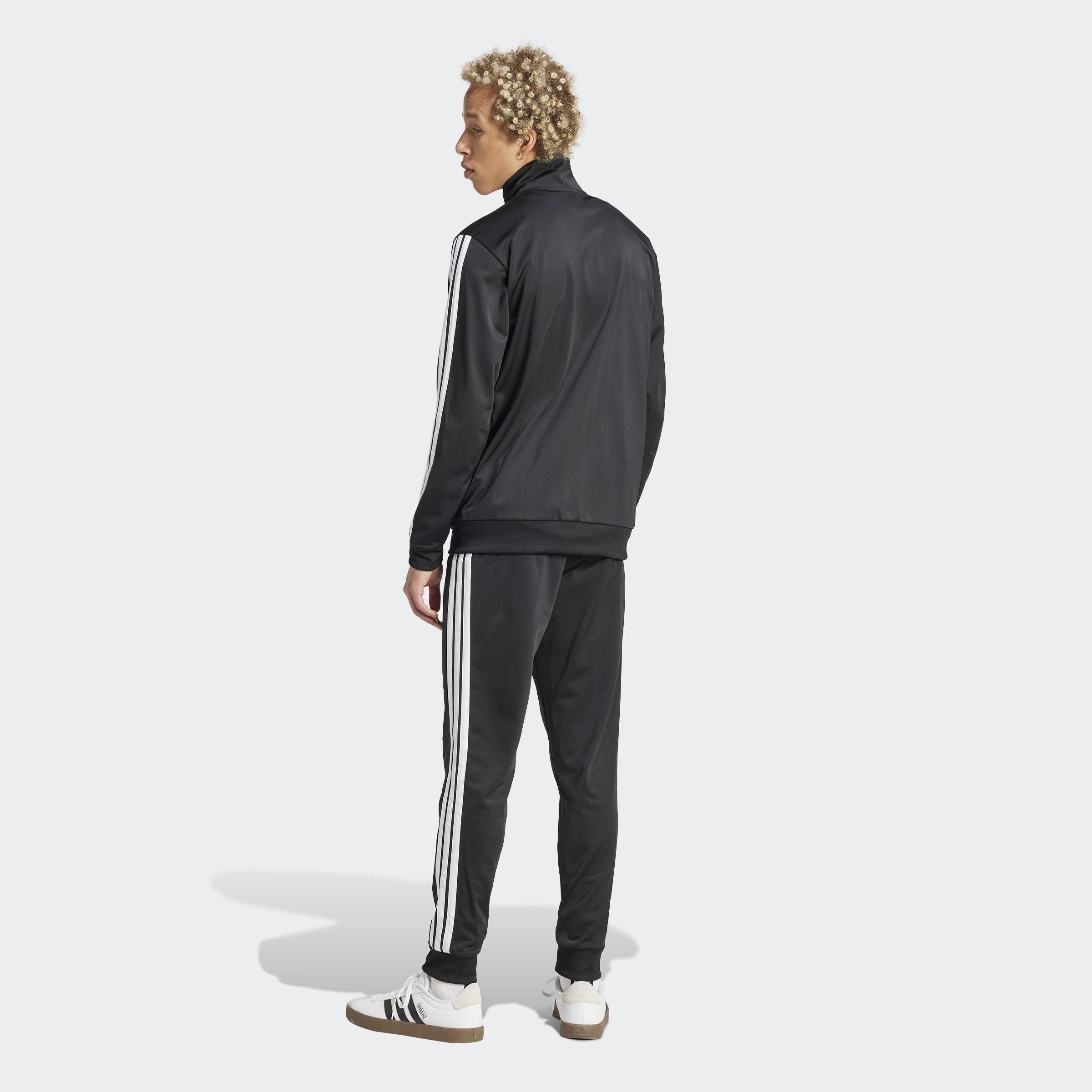 Sportswear Basic 3-Stripes Tricot Track Suit, Black, A701_ONE, large image number 0