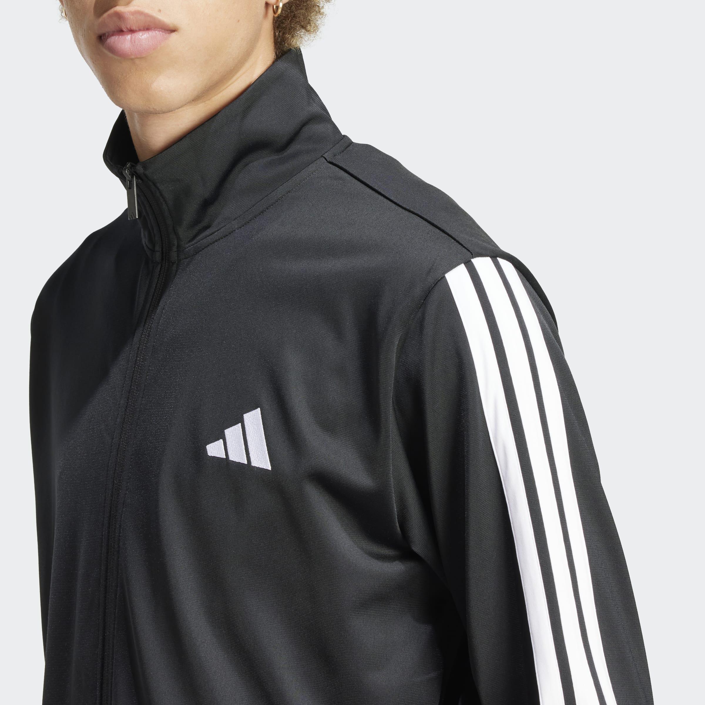 Sportswear Basic 3-Stripes Tricot Track Suit, Black, A701_ONE, large image number 1