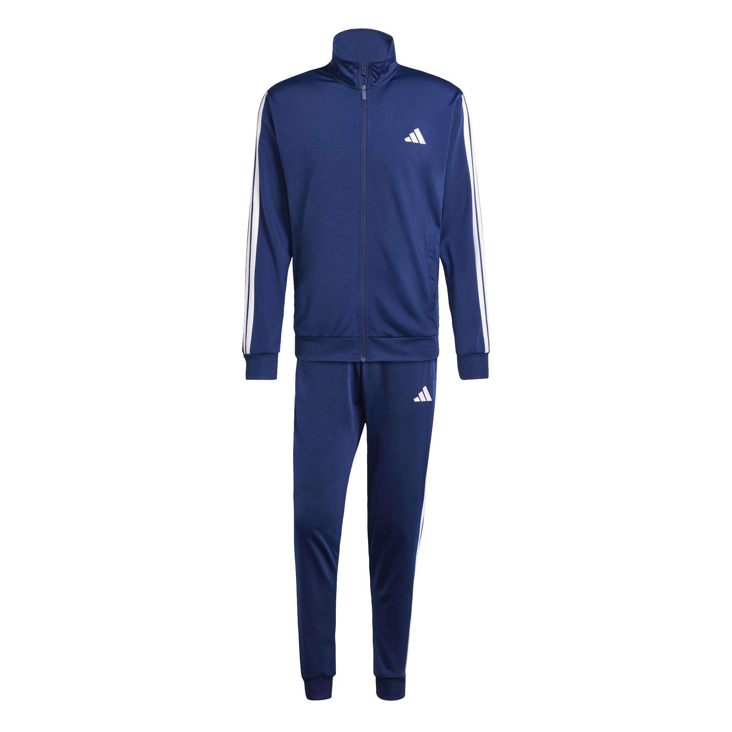 Sportswear Basic 3-Stripes Tricot Track Suit, Blue, , large image number 0