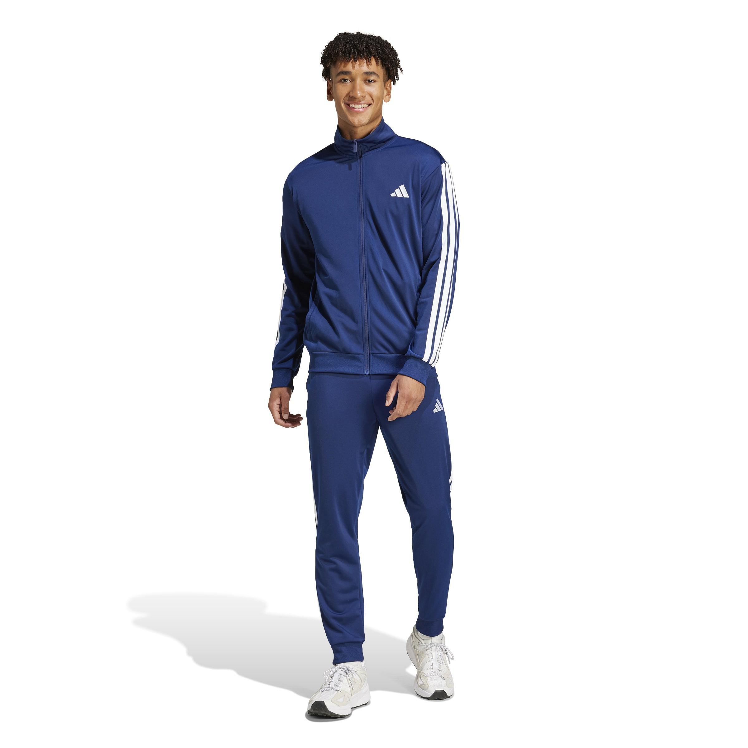 Sportswear Basic 3-Stripes Tricot Track Suit, Blue, , large image number 11