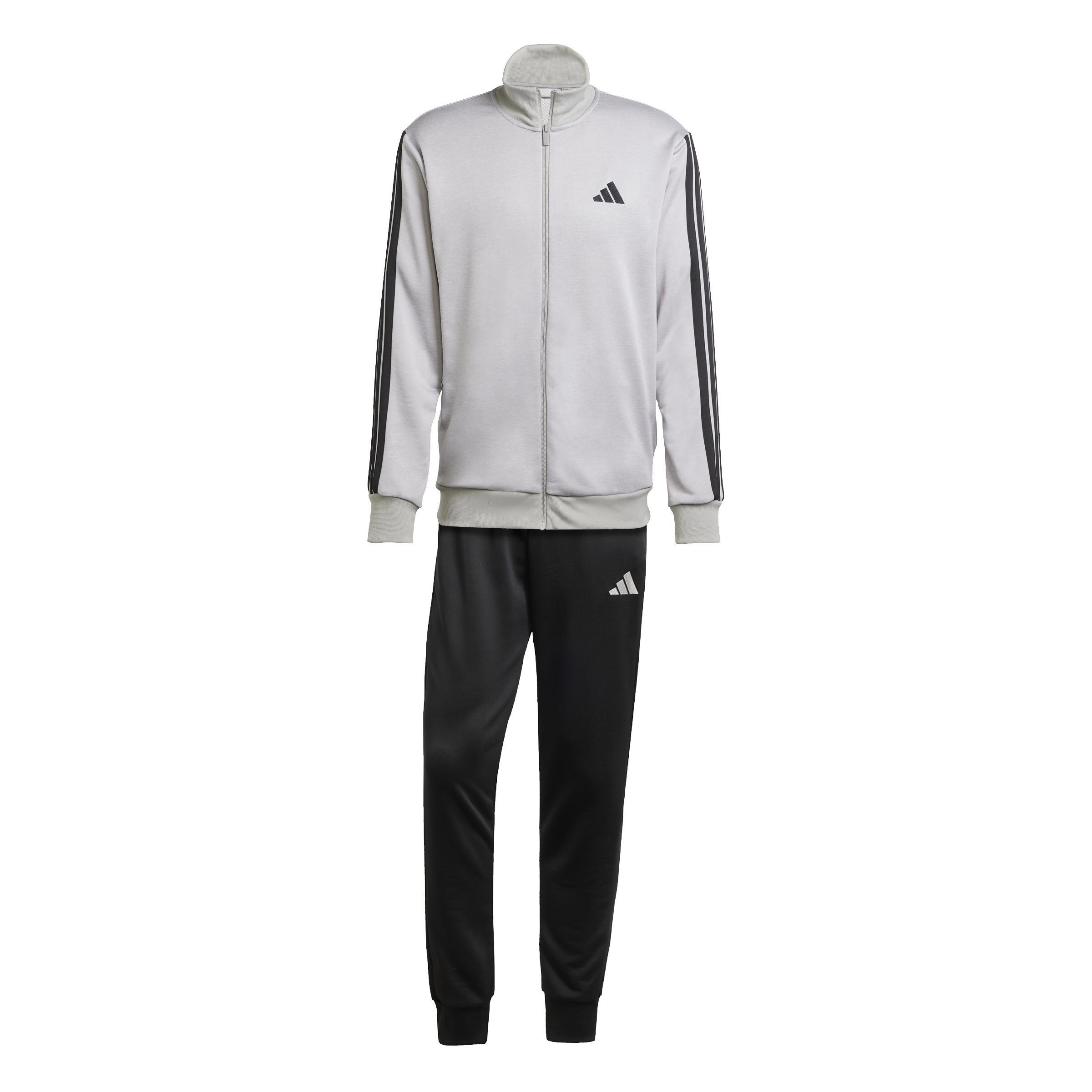 Sportswear Basic 3-Stripes French Terry Track Suit, Grey, A701_ONE, medium