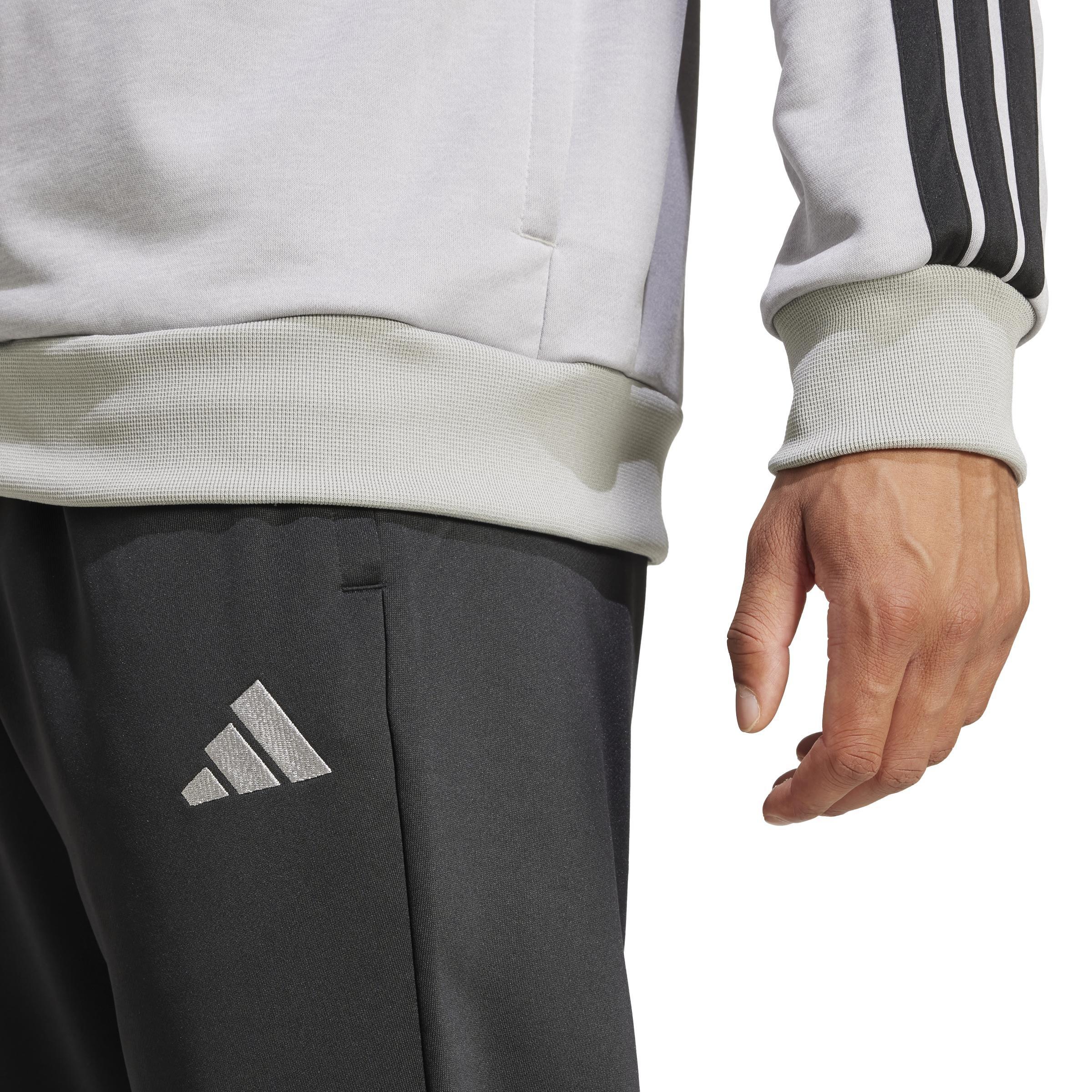 Sportswear Basic 3-Stripes French Terry Track Suit, Grey, A701_ONE, large image number 2