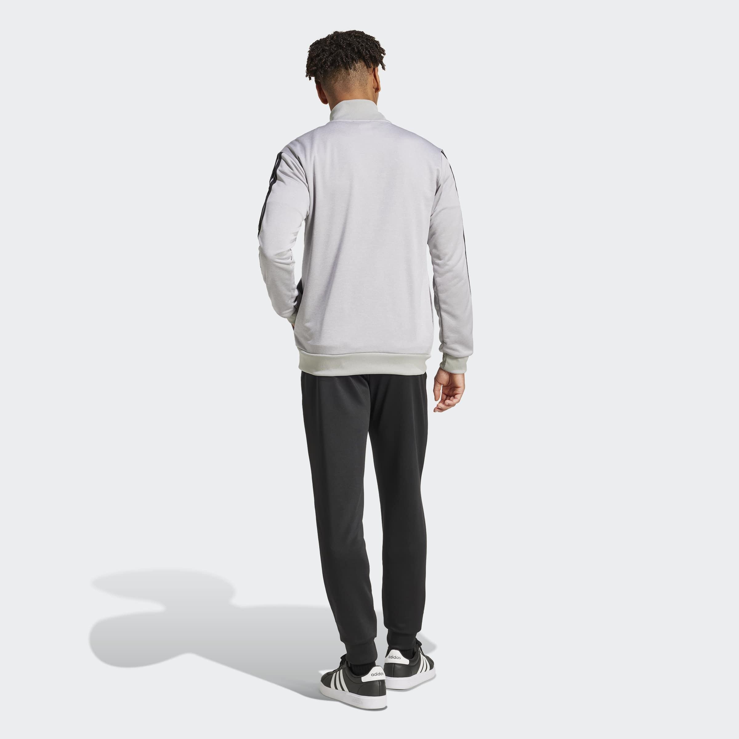 Sportswear Basic 3-Stripes French Terry Track Suit, Grey, A701_ONE, medium