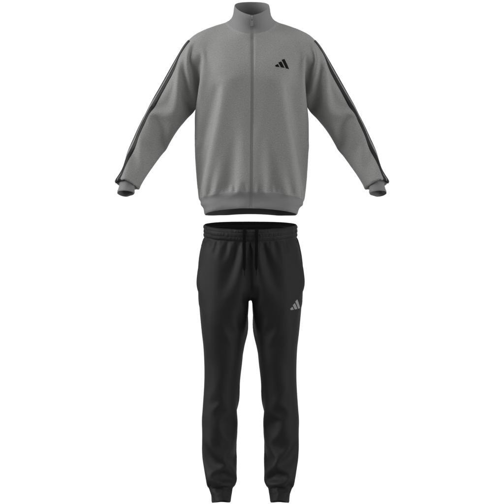 Sportswear Basic 3-Stripes French Terry Track Suit, Grey, A701_ONE, large image number 8