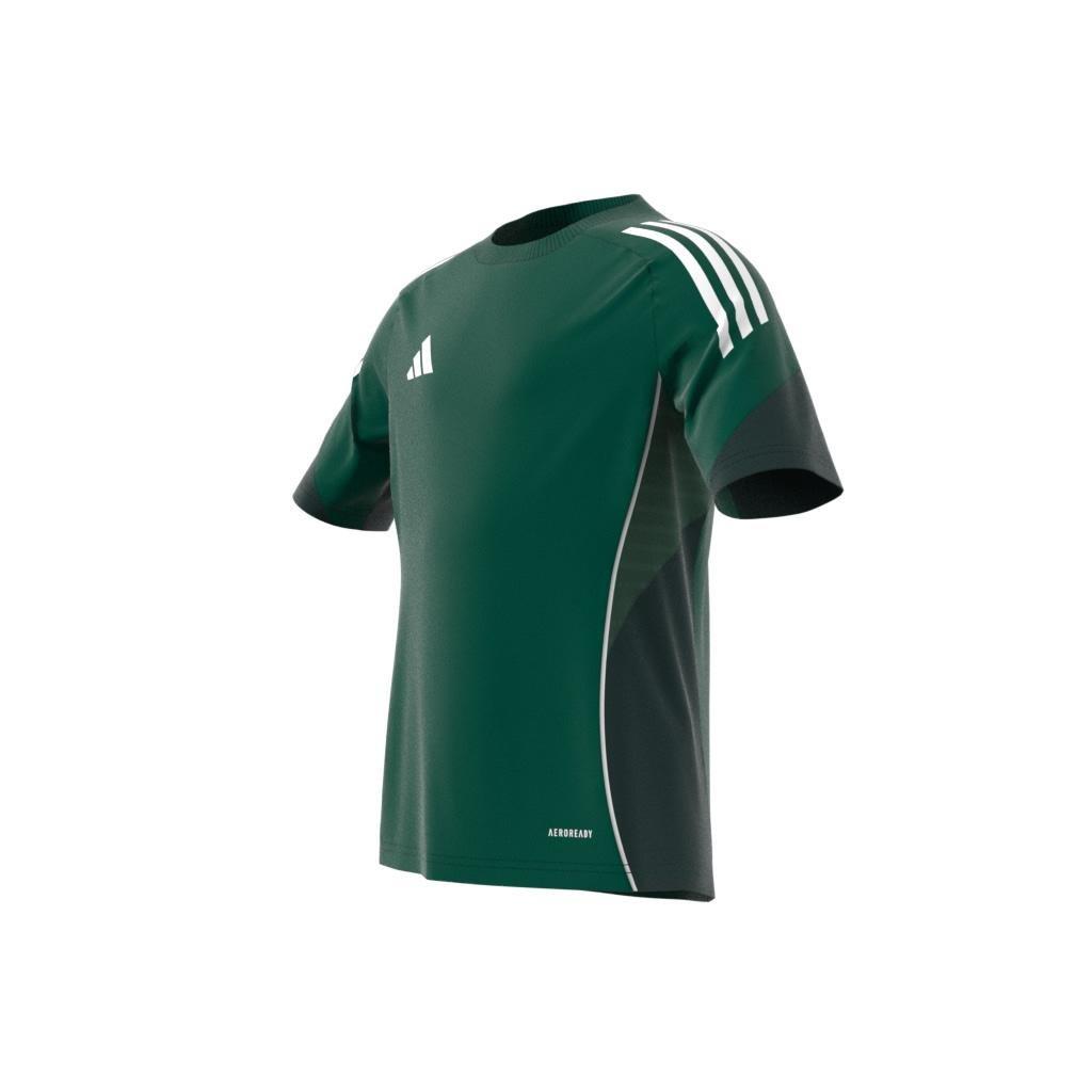 Unisex Kids Tiro 25 Competition Training Jersey, Green, , large image number 9