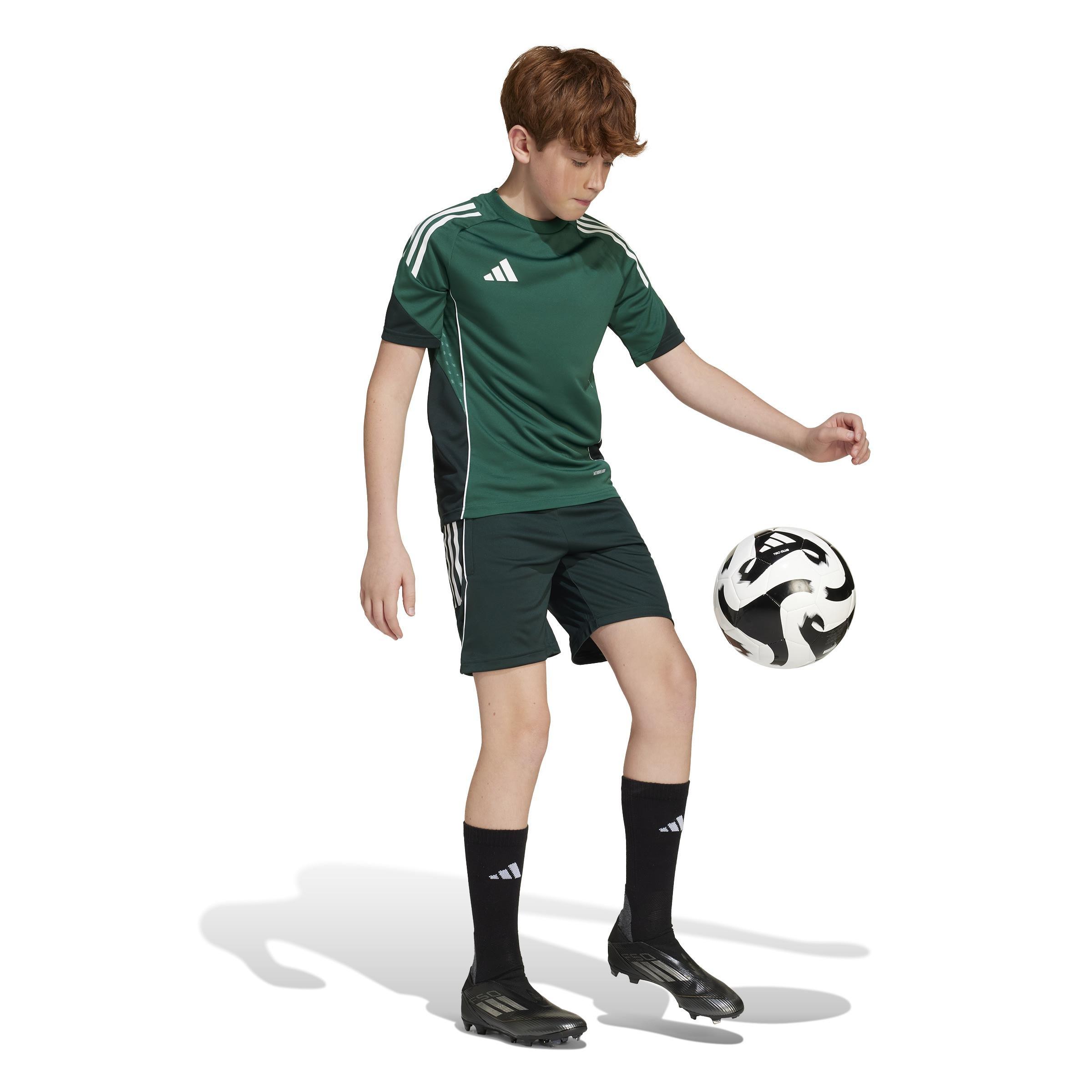 Unisex Kids Tiro 25 Competition Training Jersey, Green, , large image number 11