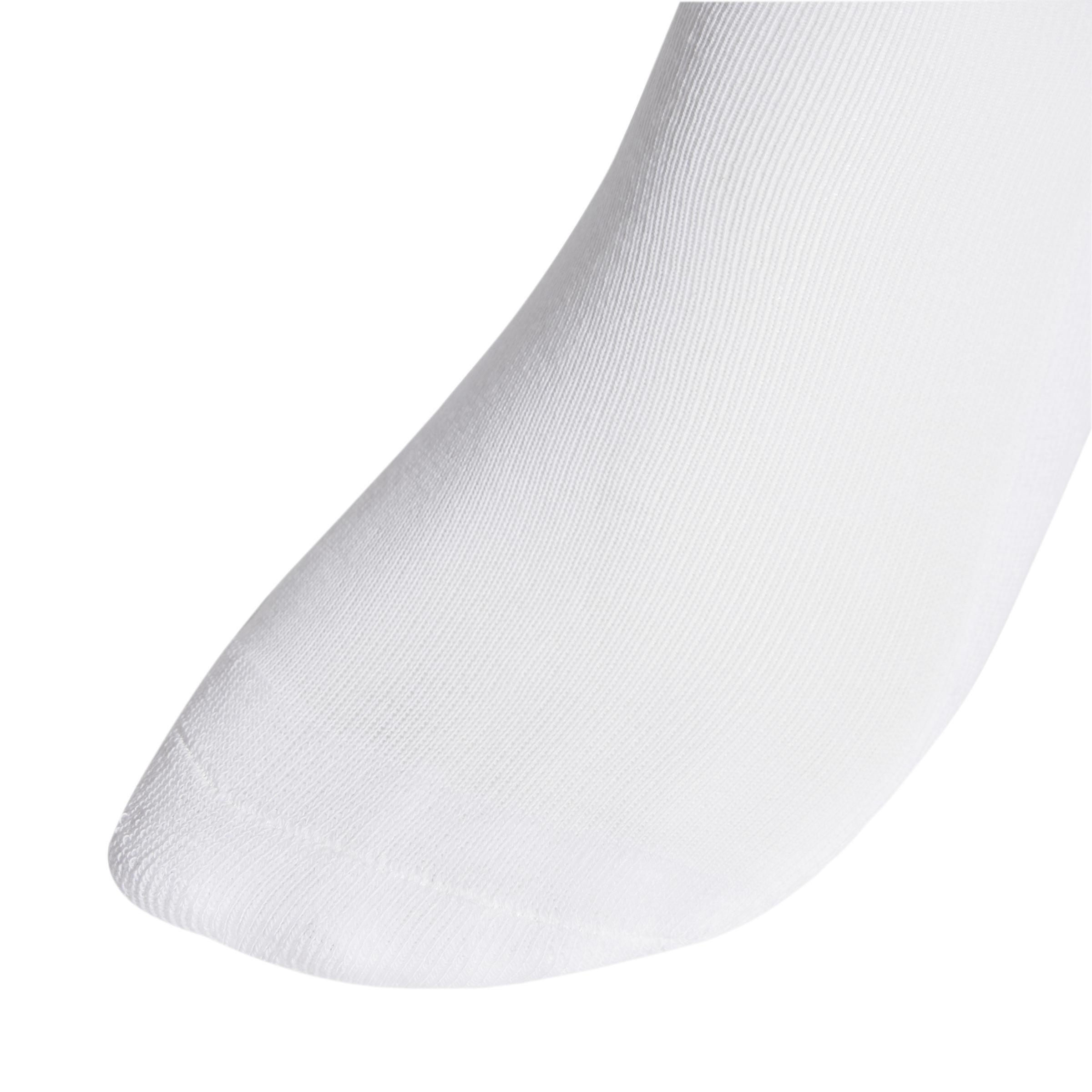 Unisex Island Club Trefoil Ankle Socks 3 Pairs, White, A701_ONE, large image number 1