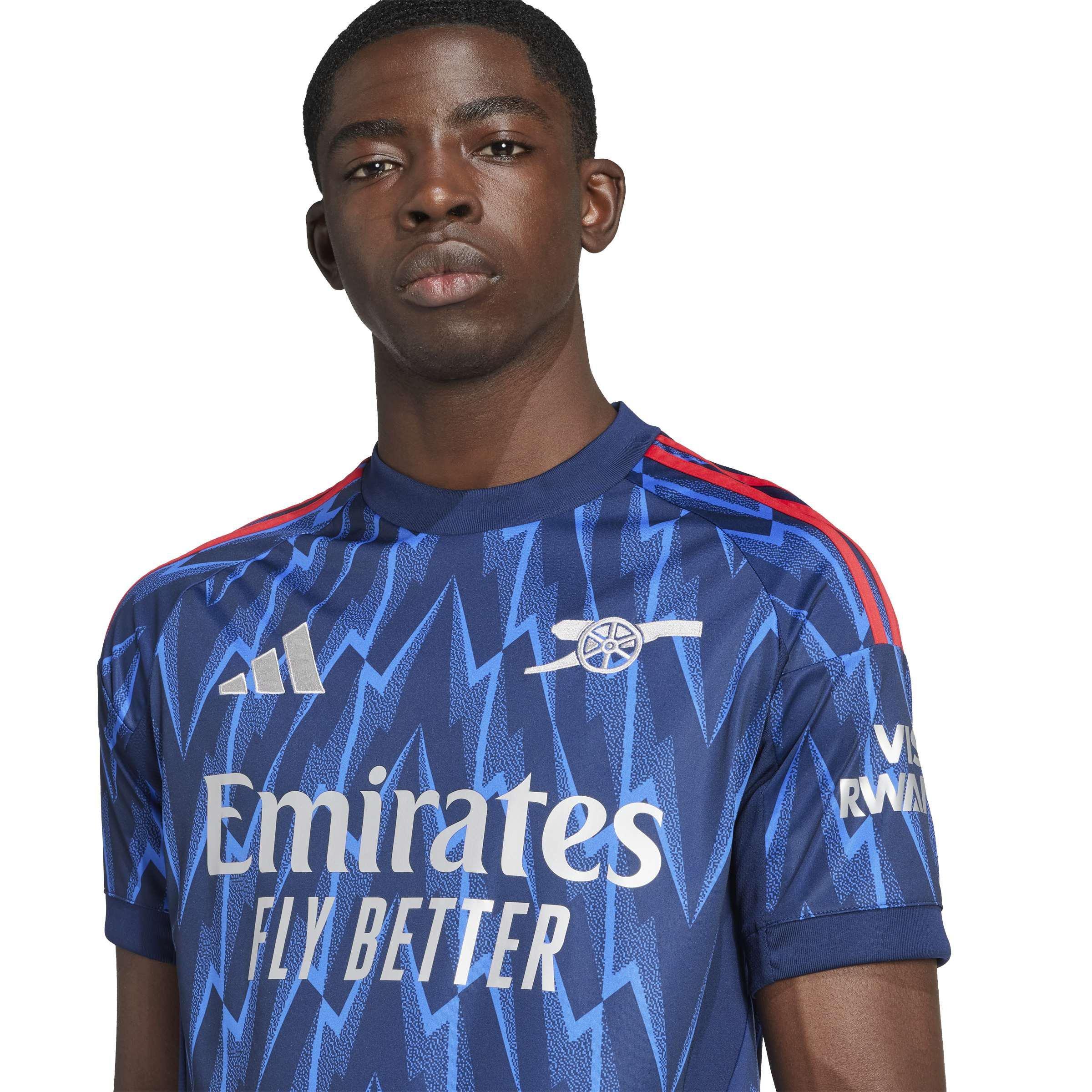 Arsenal 25/26 Away Jersey, Blue, A701_ONE, large image number 3