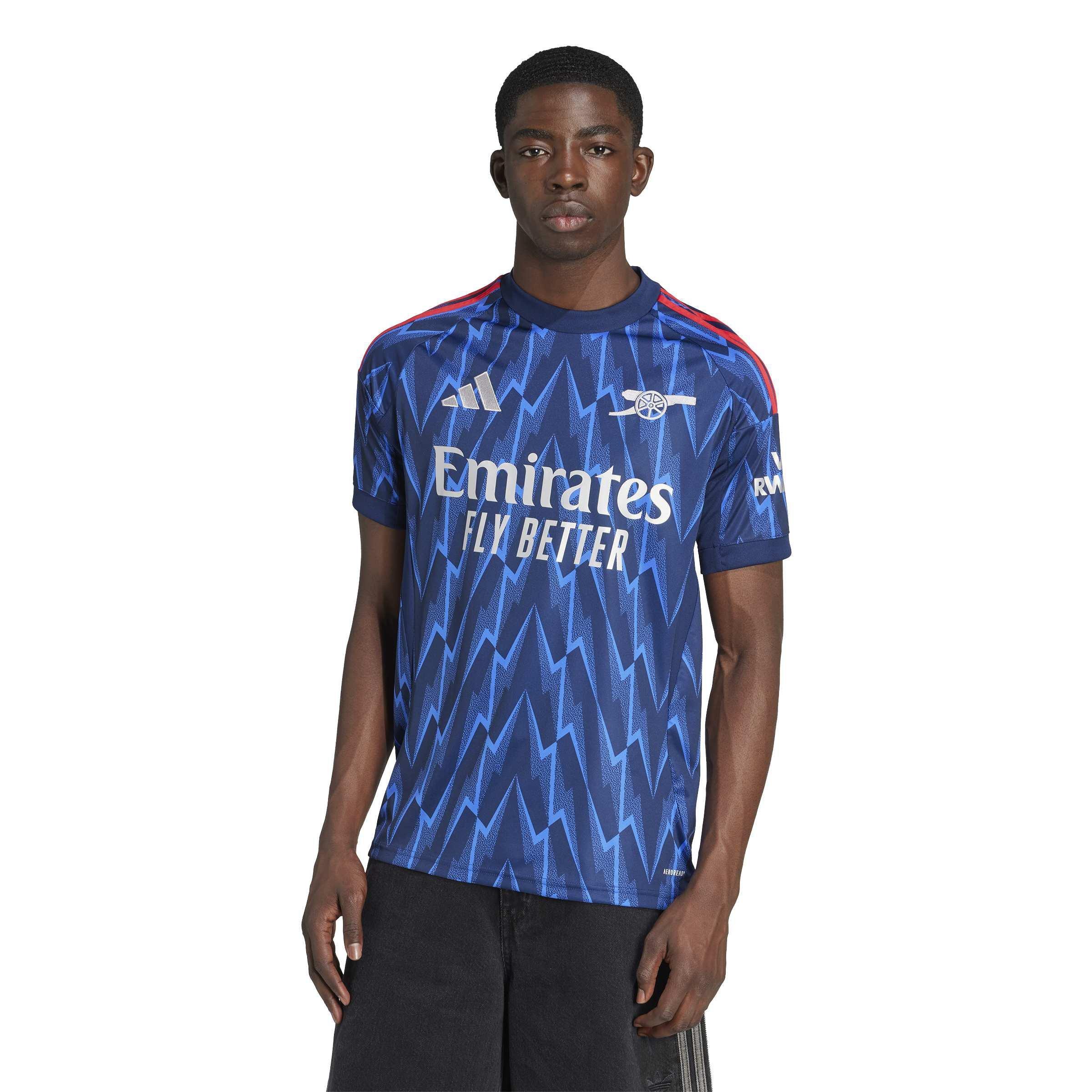 Arsenal 25/26 Away Jersey, Blue, A701_ONE, large image number 5