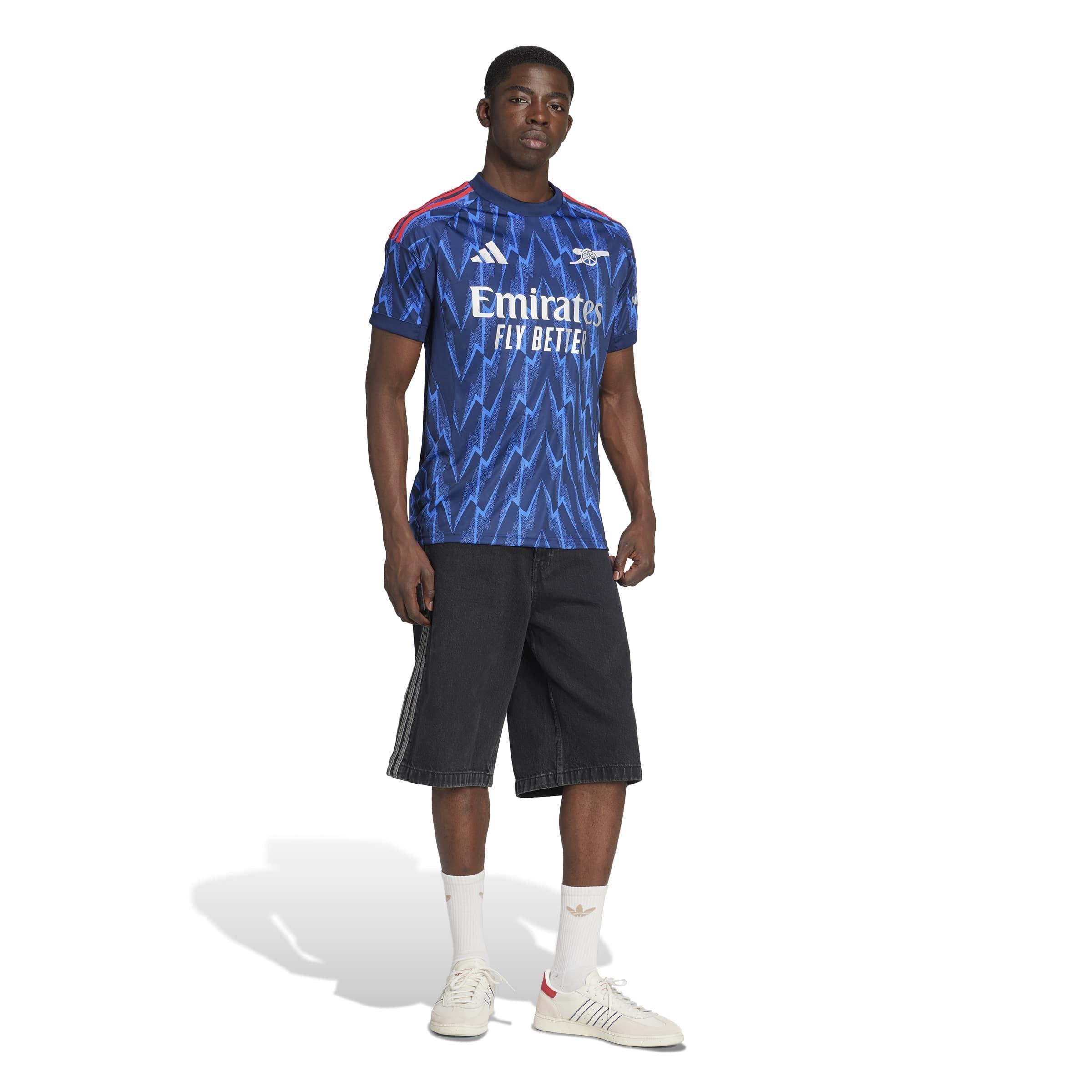 Arsenal 25/26 Away Jersey, Blue, A701_ONE, large image number 6
